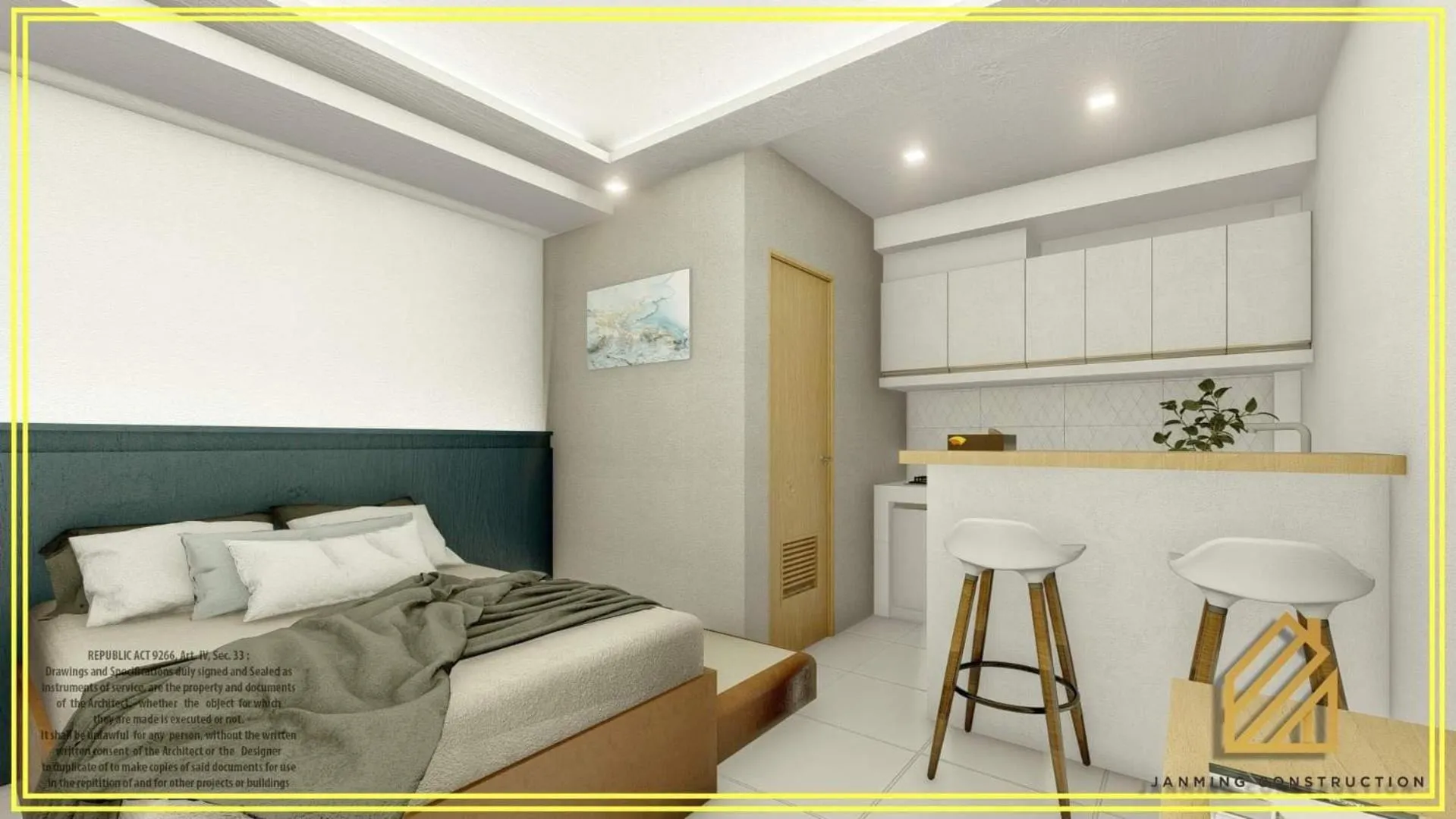 Bedroom, Bed in JP Suites & Residences