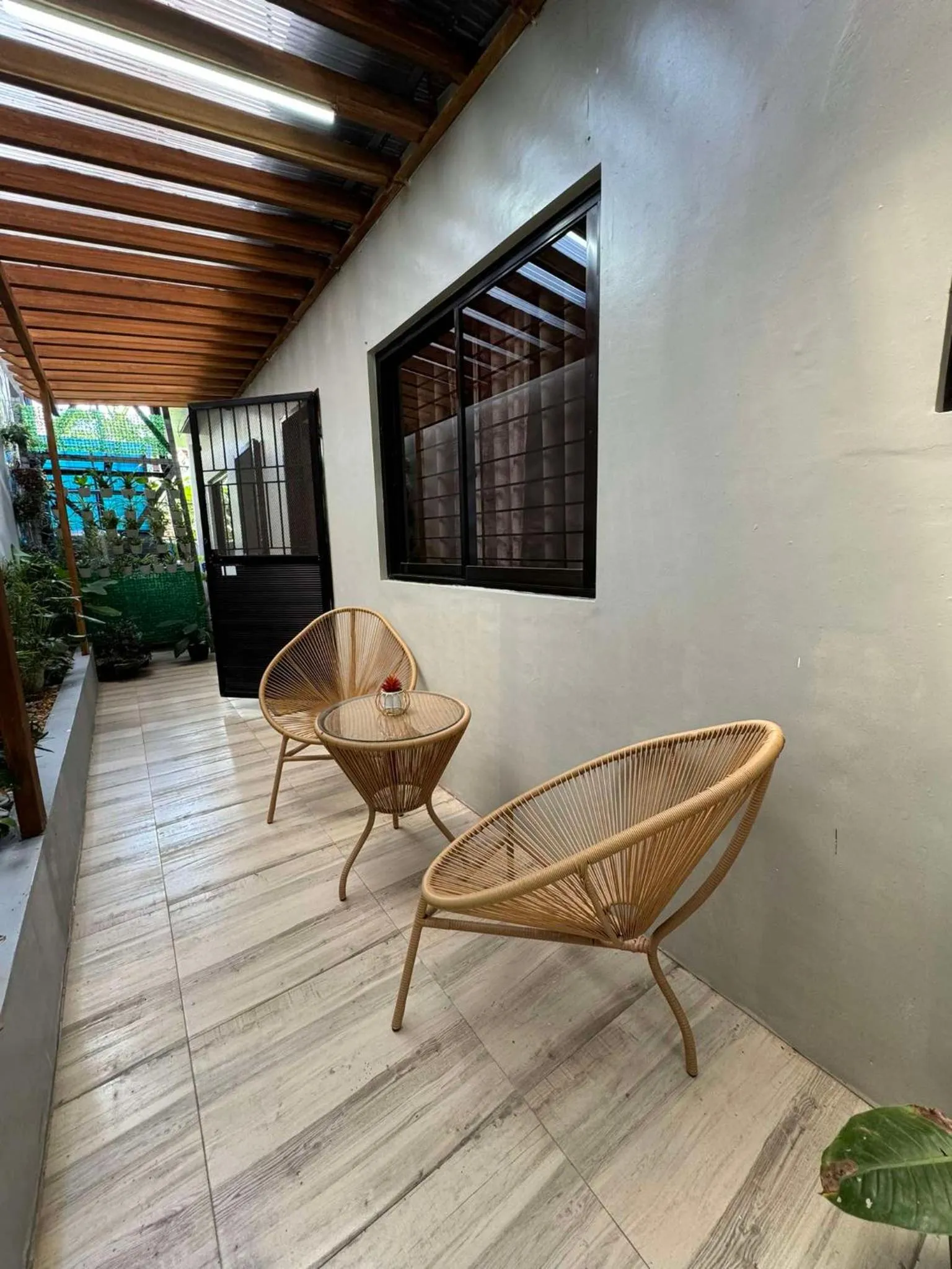 Seating area in JP Suites & Residences