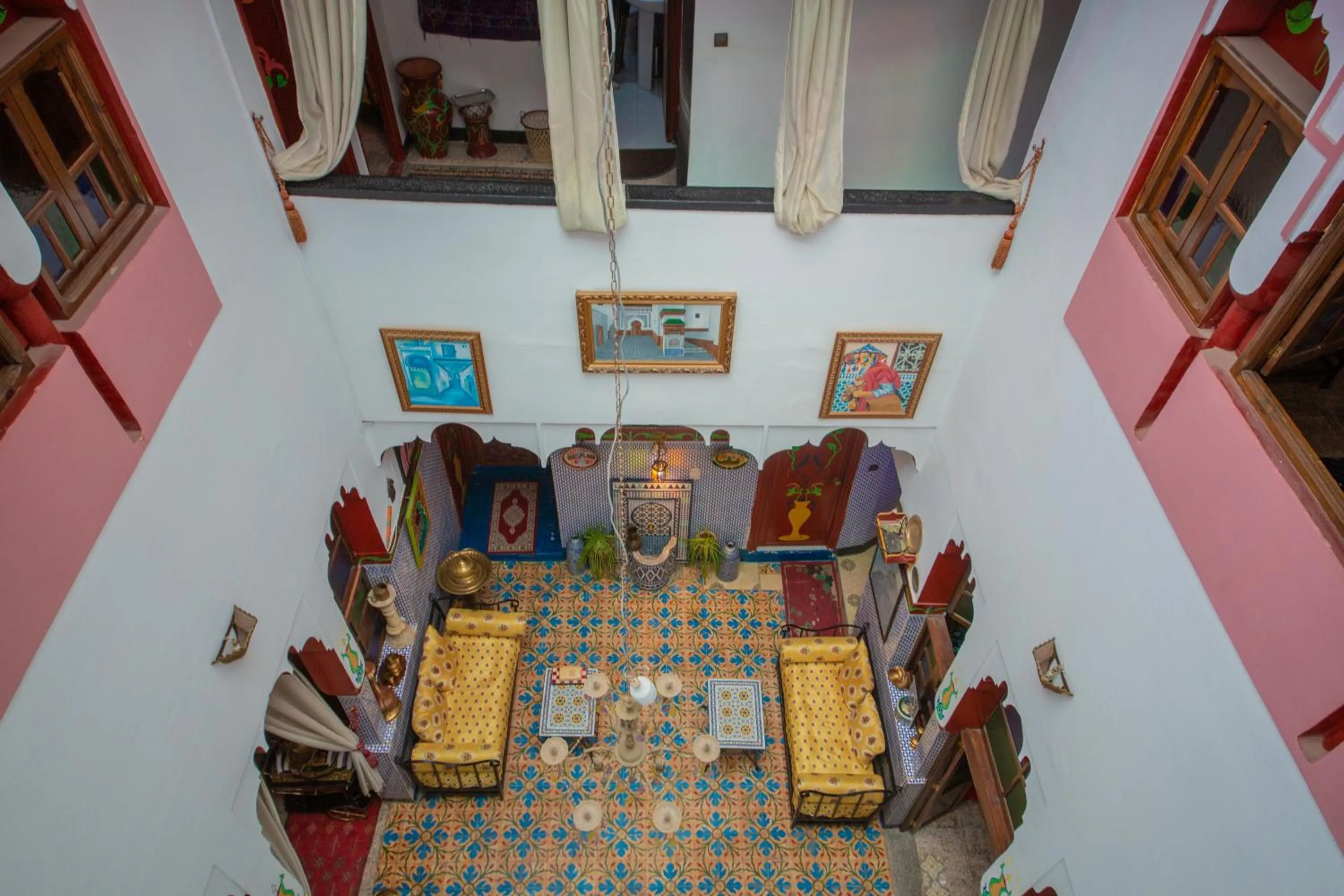Patio, Seating Area in Maison Adam