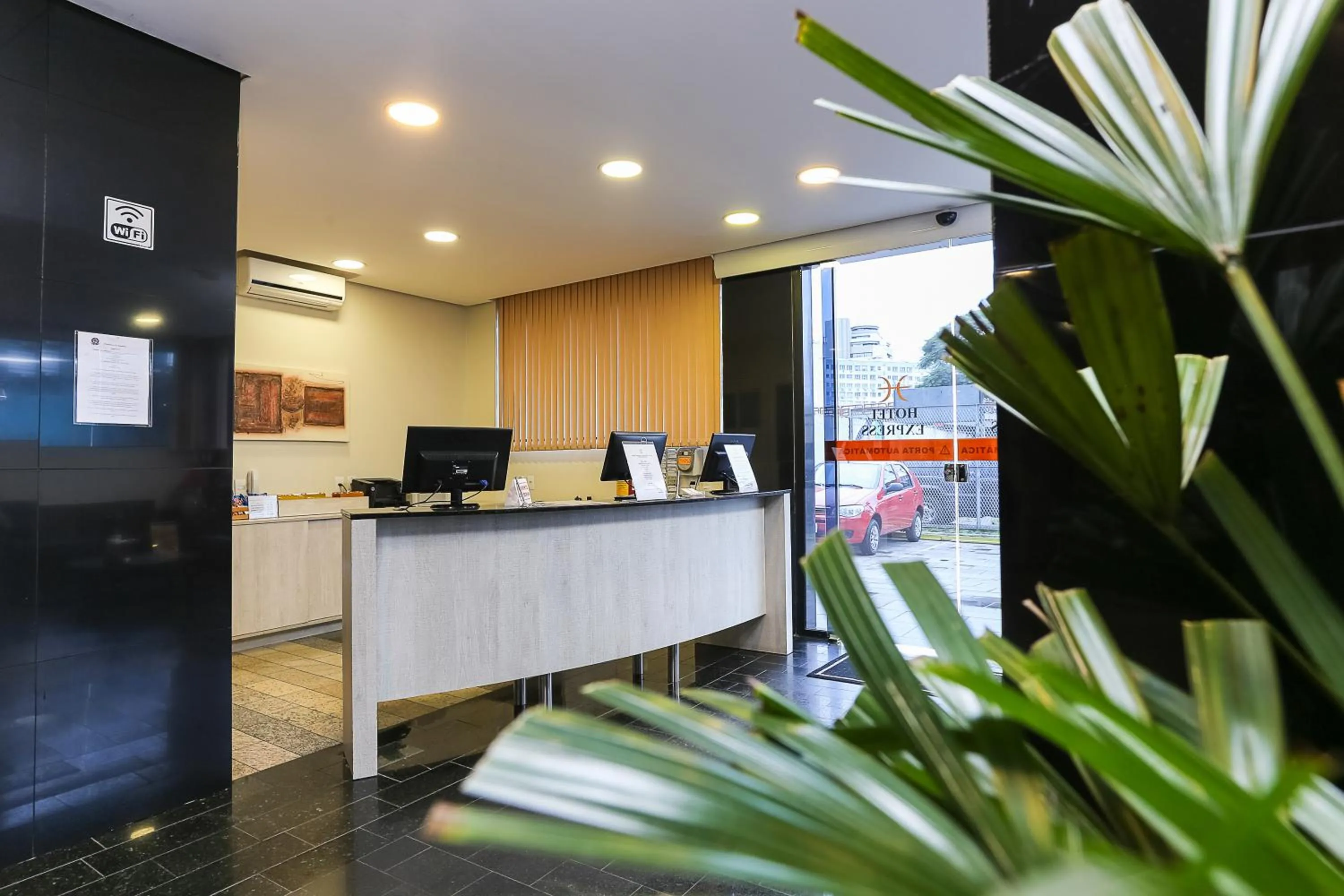 Lobby or reception in Hotel Express Rodoviária