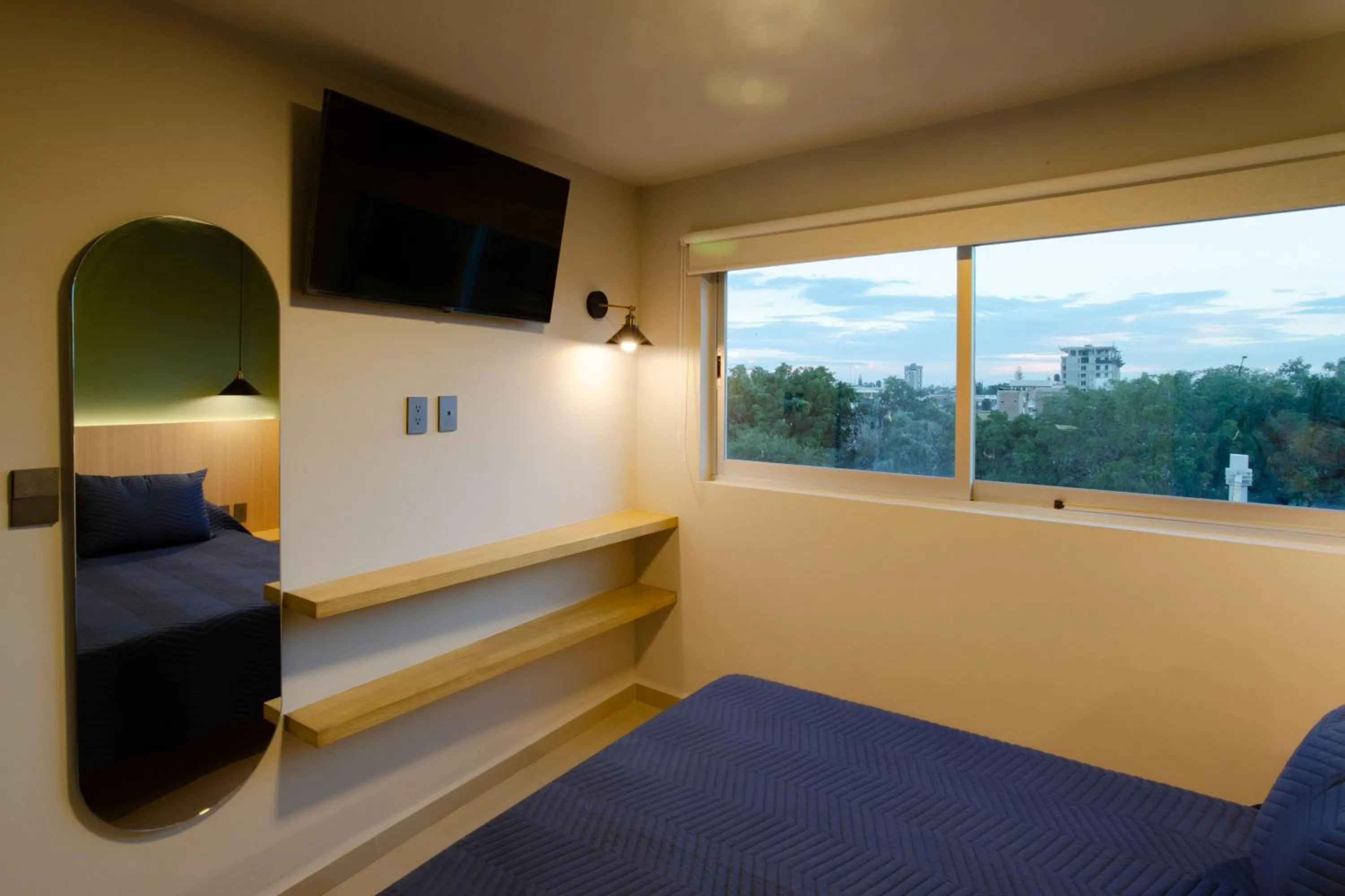 Natural landscape, Bed in La Hospedería León