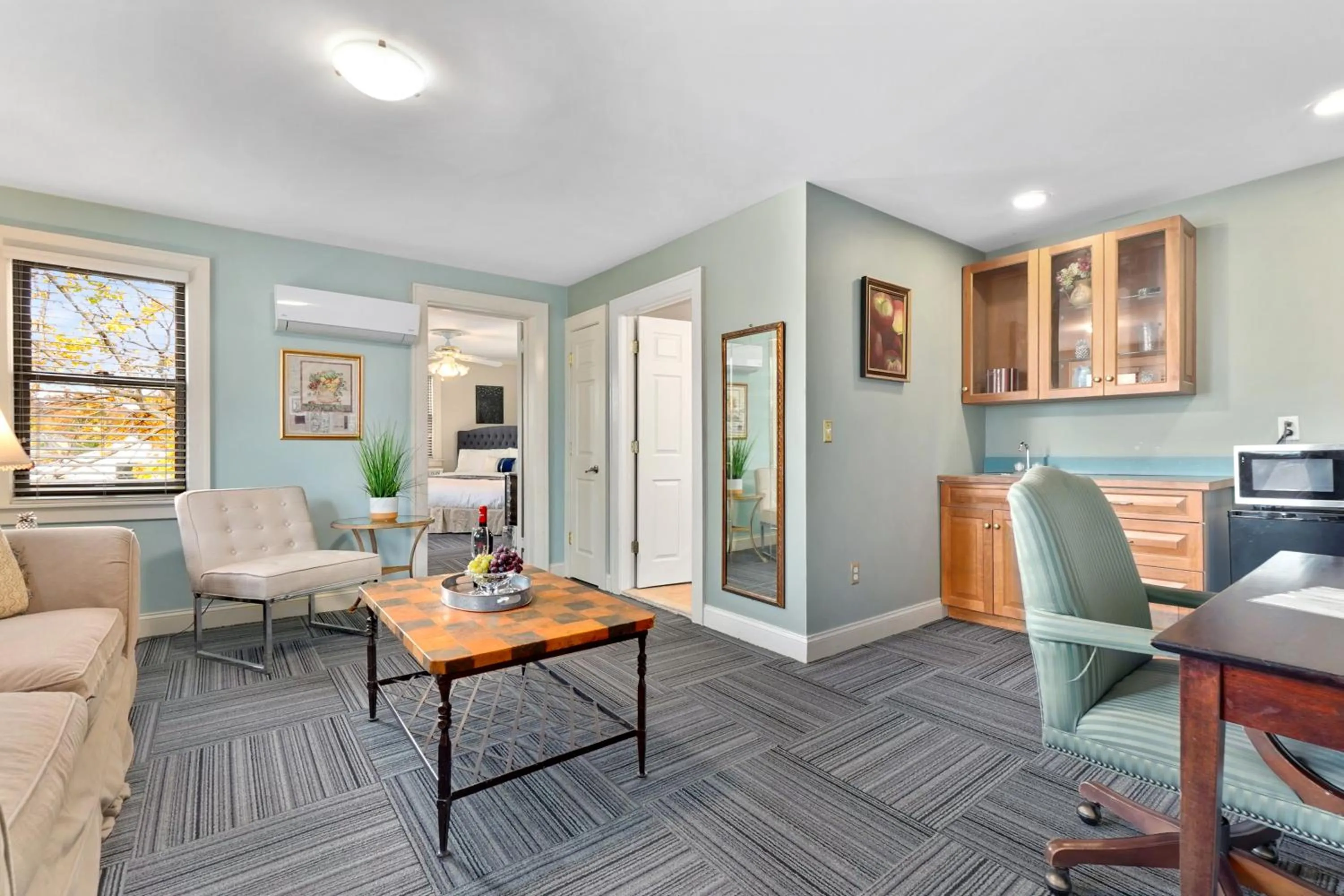 Living room in DeBary Inn