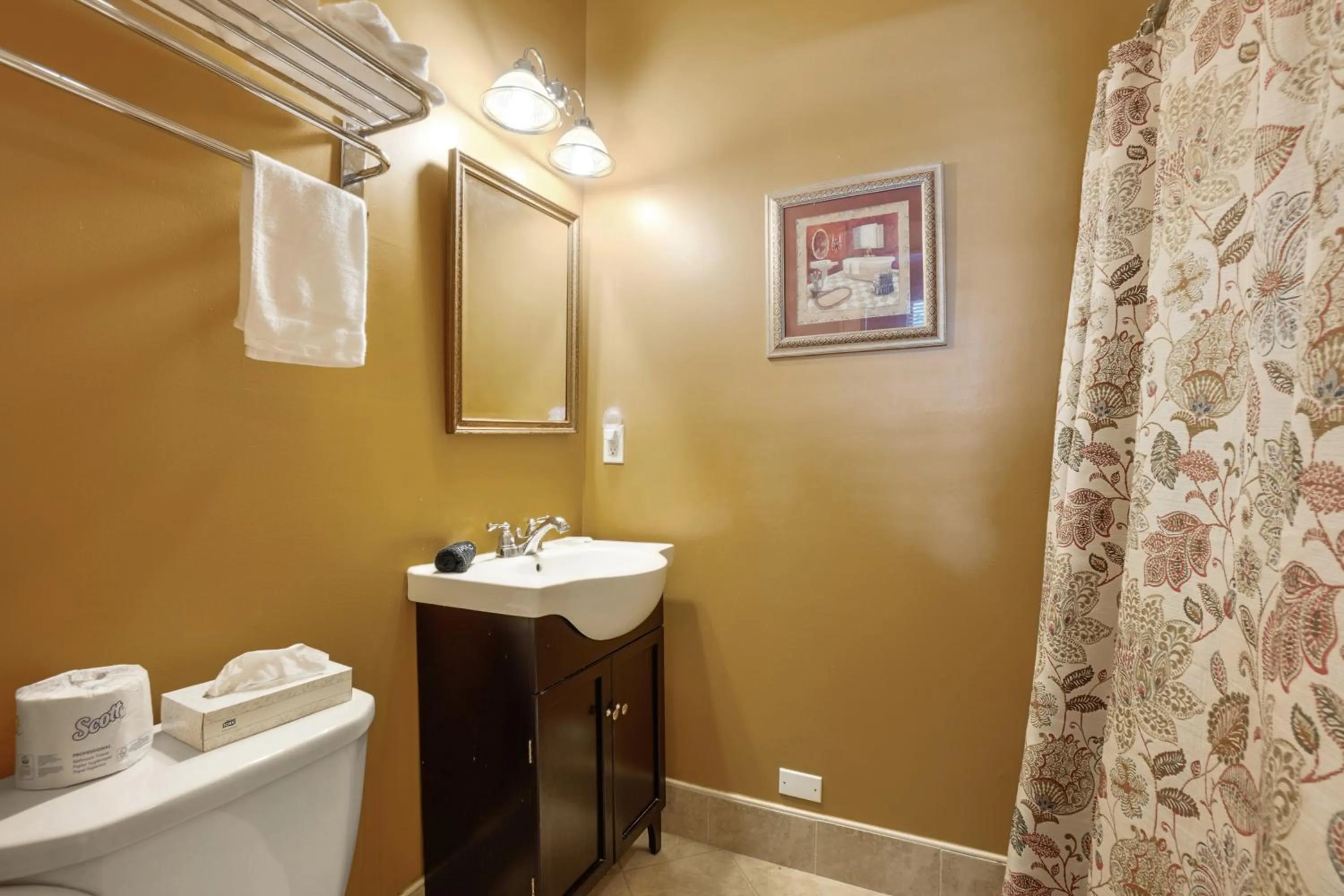 Bathroom in DeBary Inn