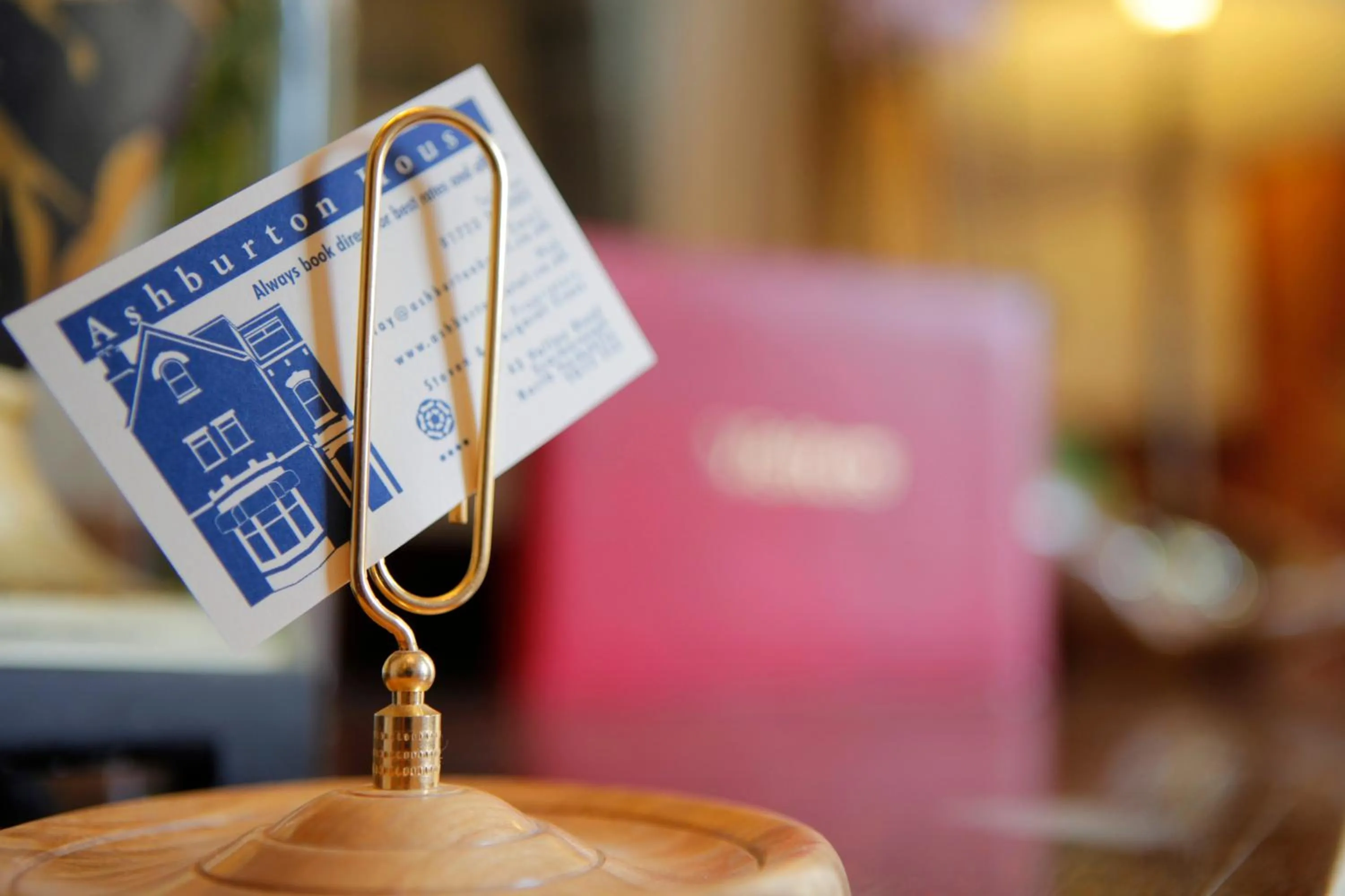 Property logo or sign in Ashburton House - B&B