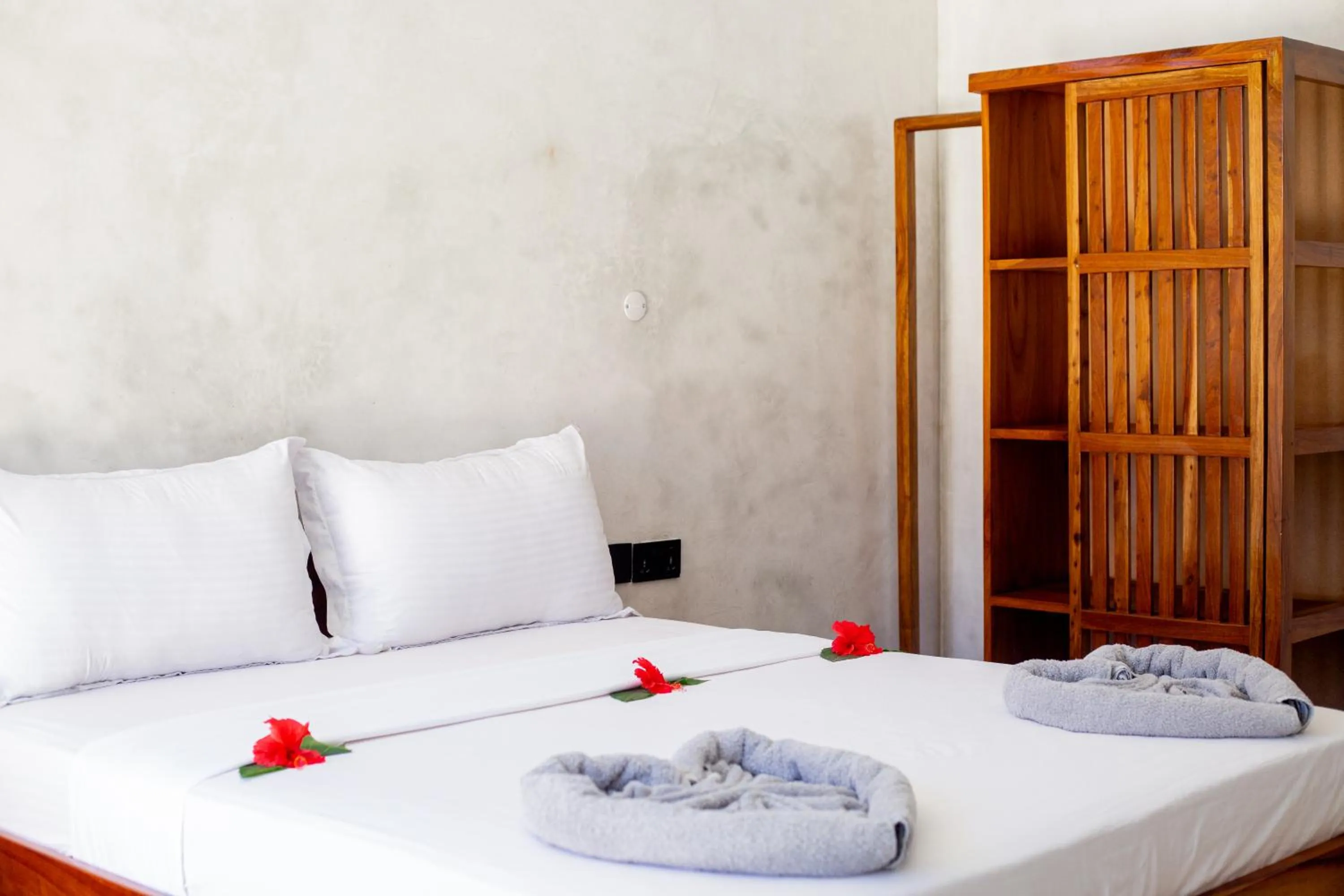 Bed in Pamoja Beach Stays Hotel in Jambiani