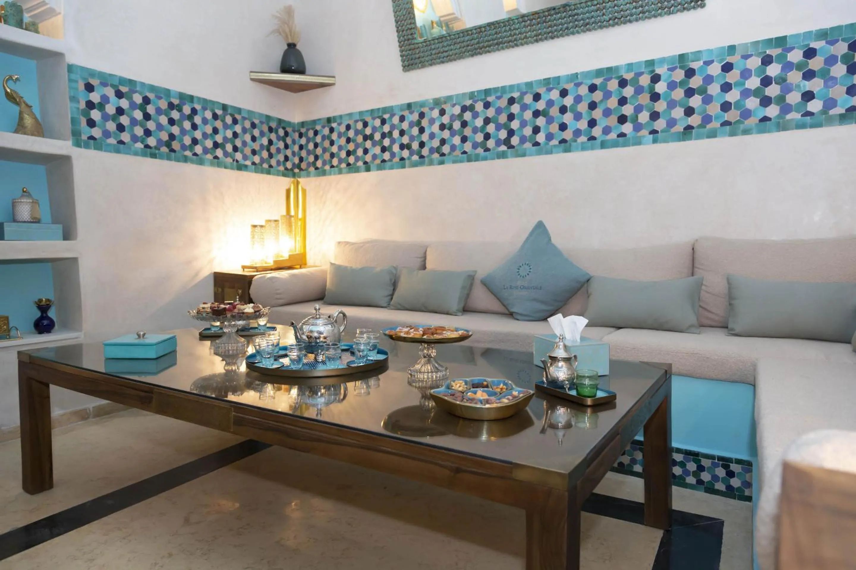 Dining area in Riad La Rose Orientale Marrakech