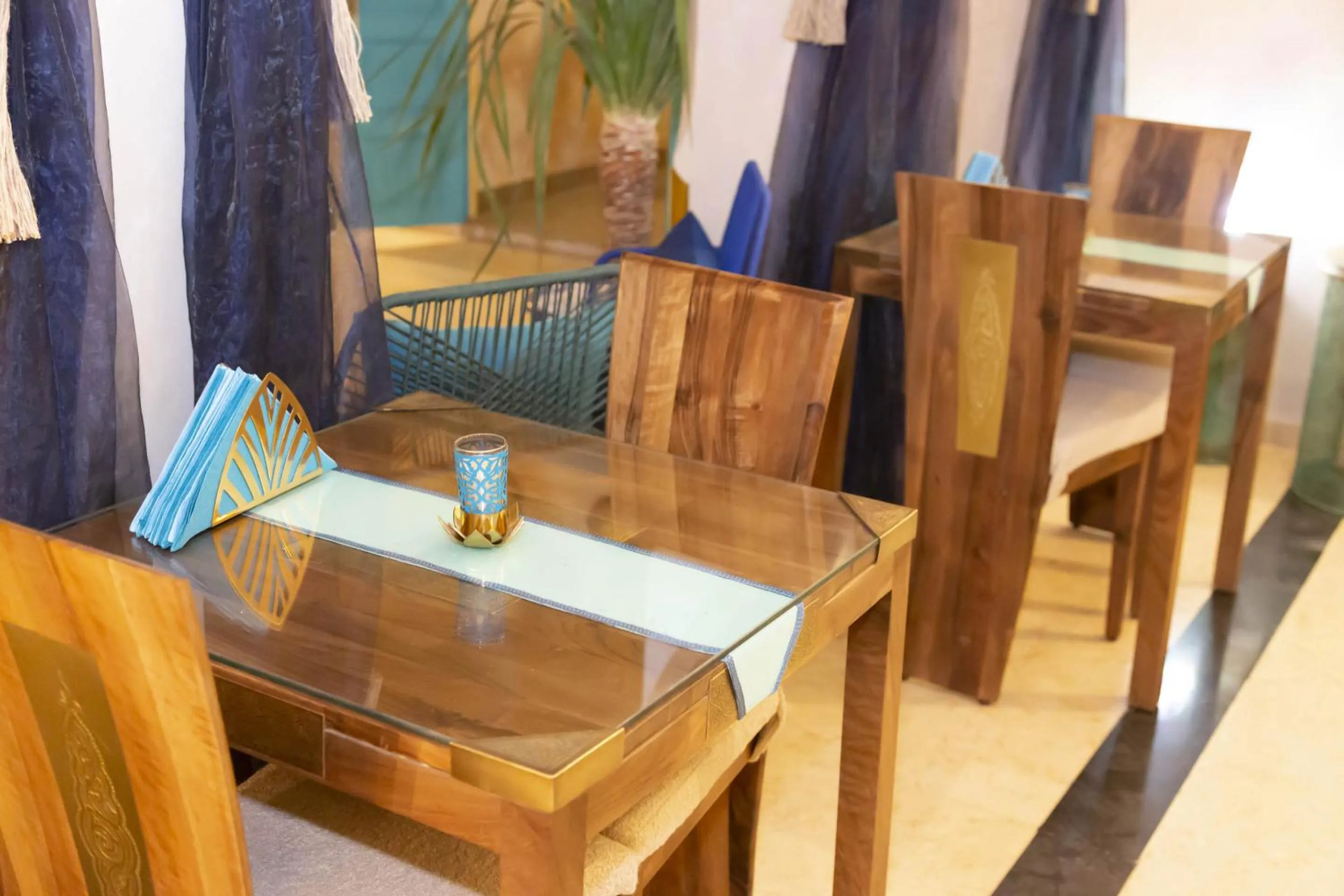Dining area in Riad La Rose Orientale Marrakech