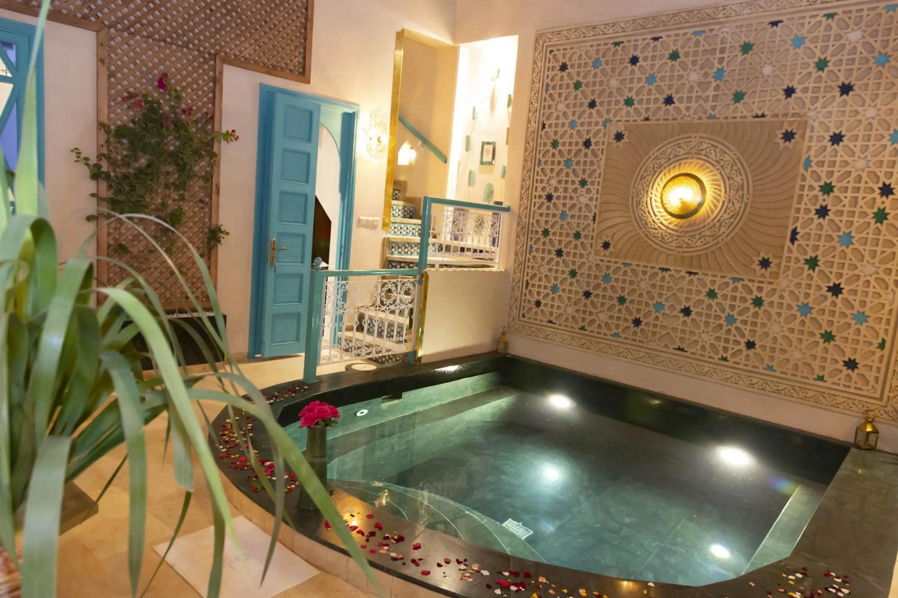 Swimming pool in Riad La Rose Orientale Marrakech