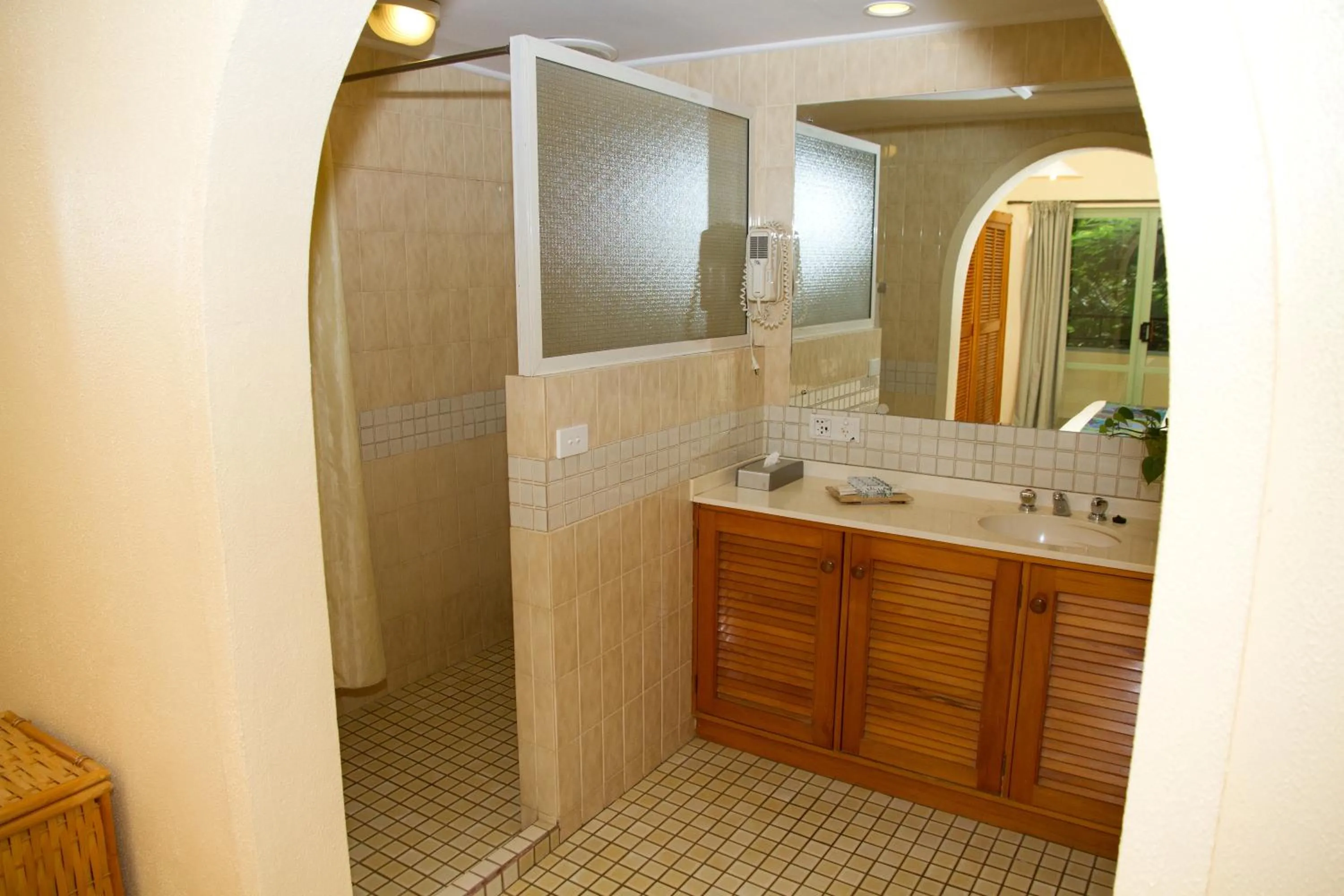 Bathroom in Tanoa Apartments