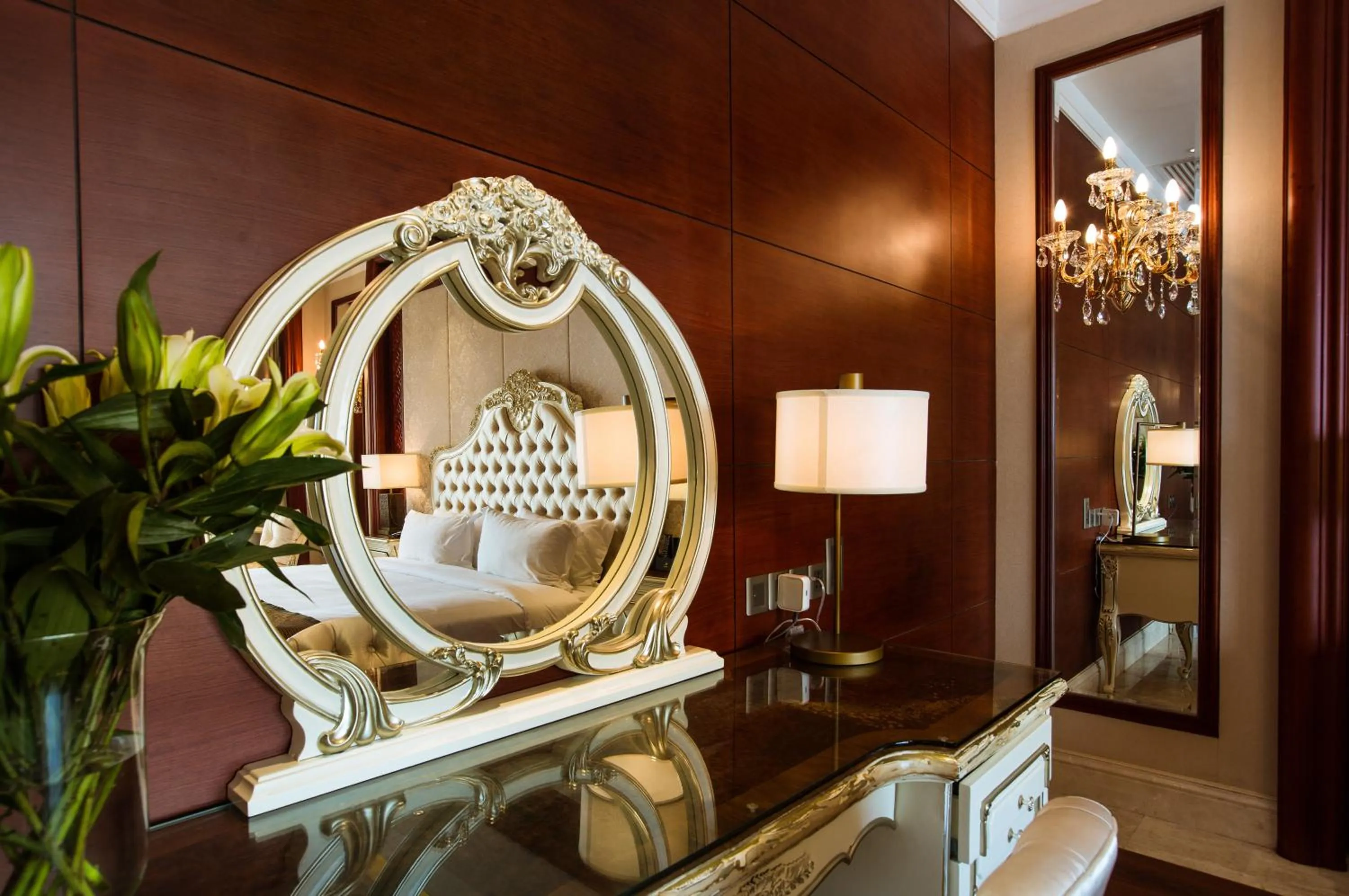 Decorative detail in Landmark Mekong Riverside Hotel