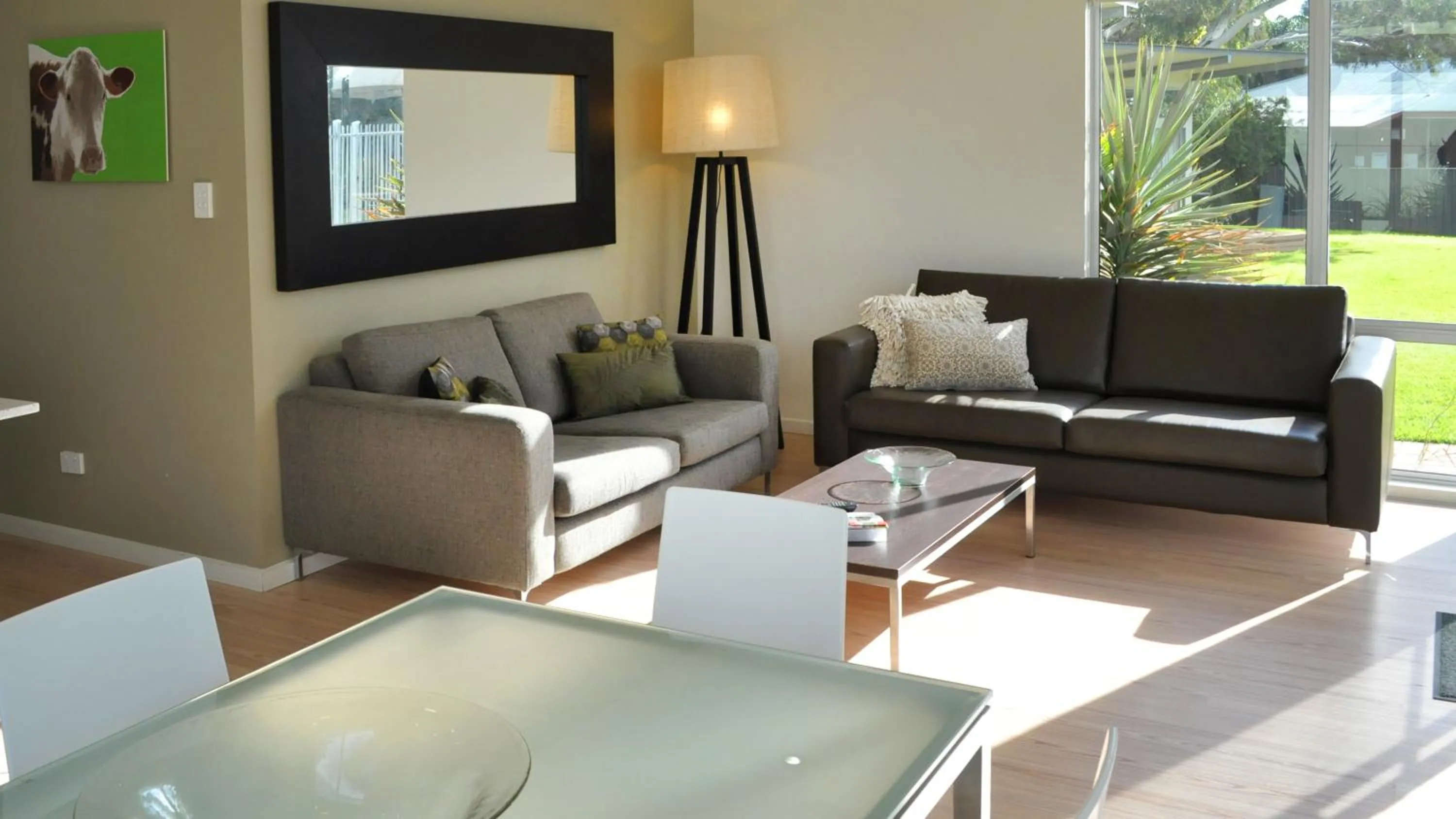 Living room in Marion Holiday Park