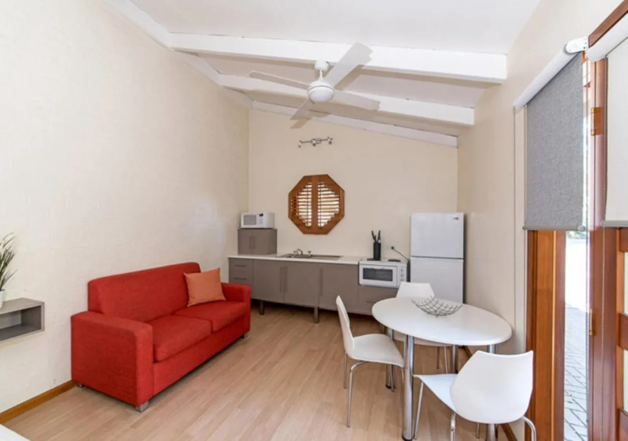 Kitchen or kitchenette in Marion Holiday Park