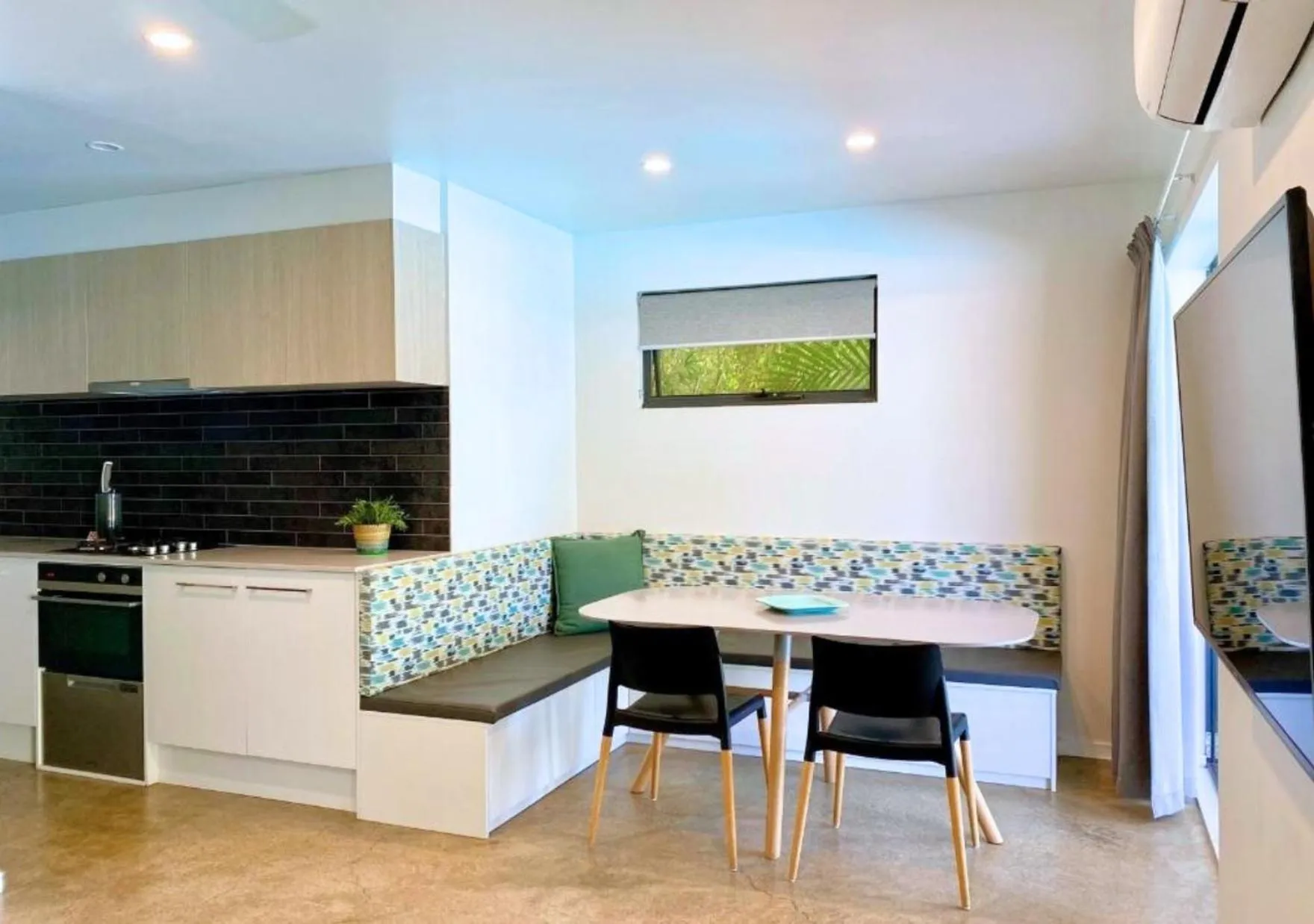 Dining area in Marion Holiday Park