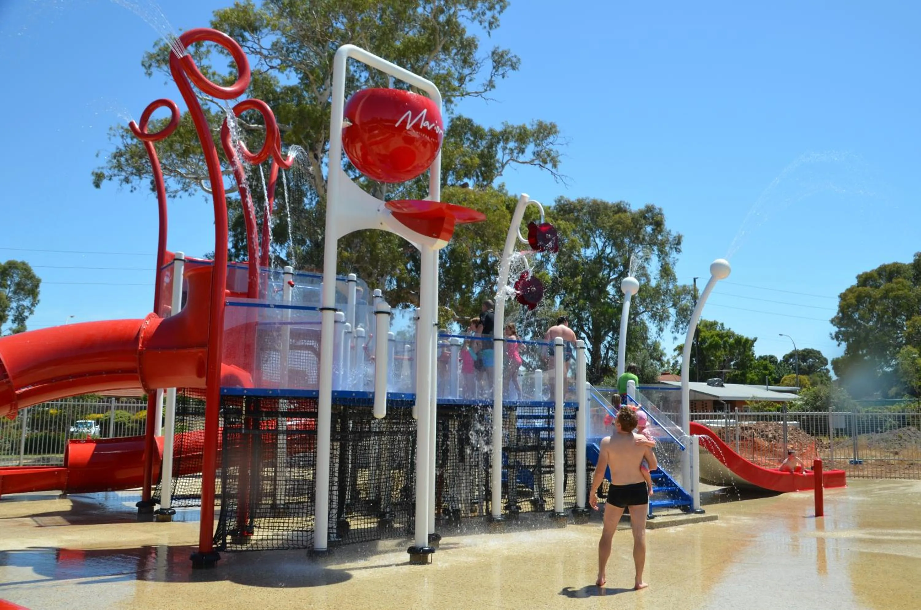 Children play ground in Marion Holiday Park
