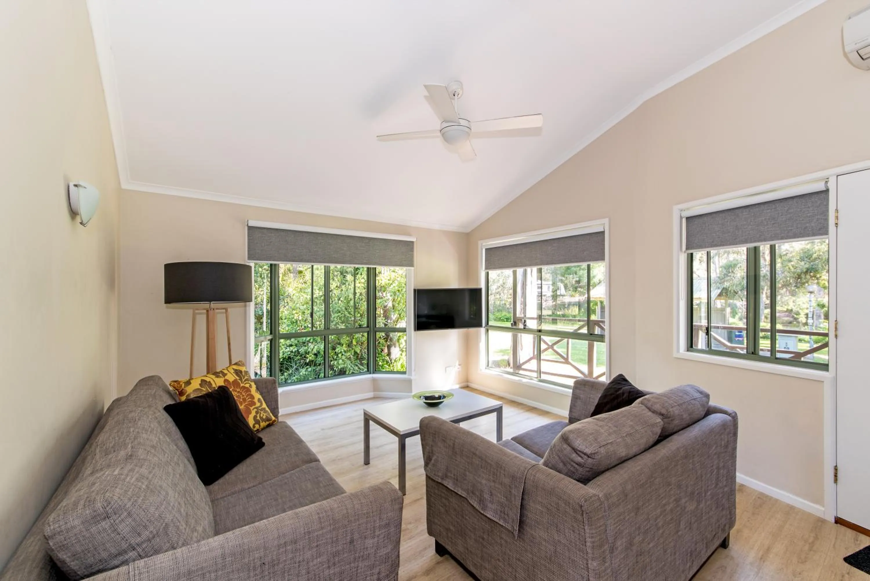 Living room in Marion Holiday Park