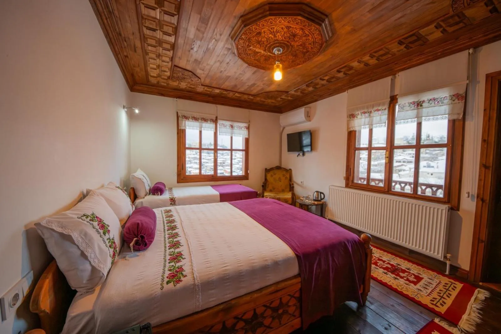Bed in Manzara Konak Otel