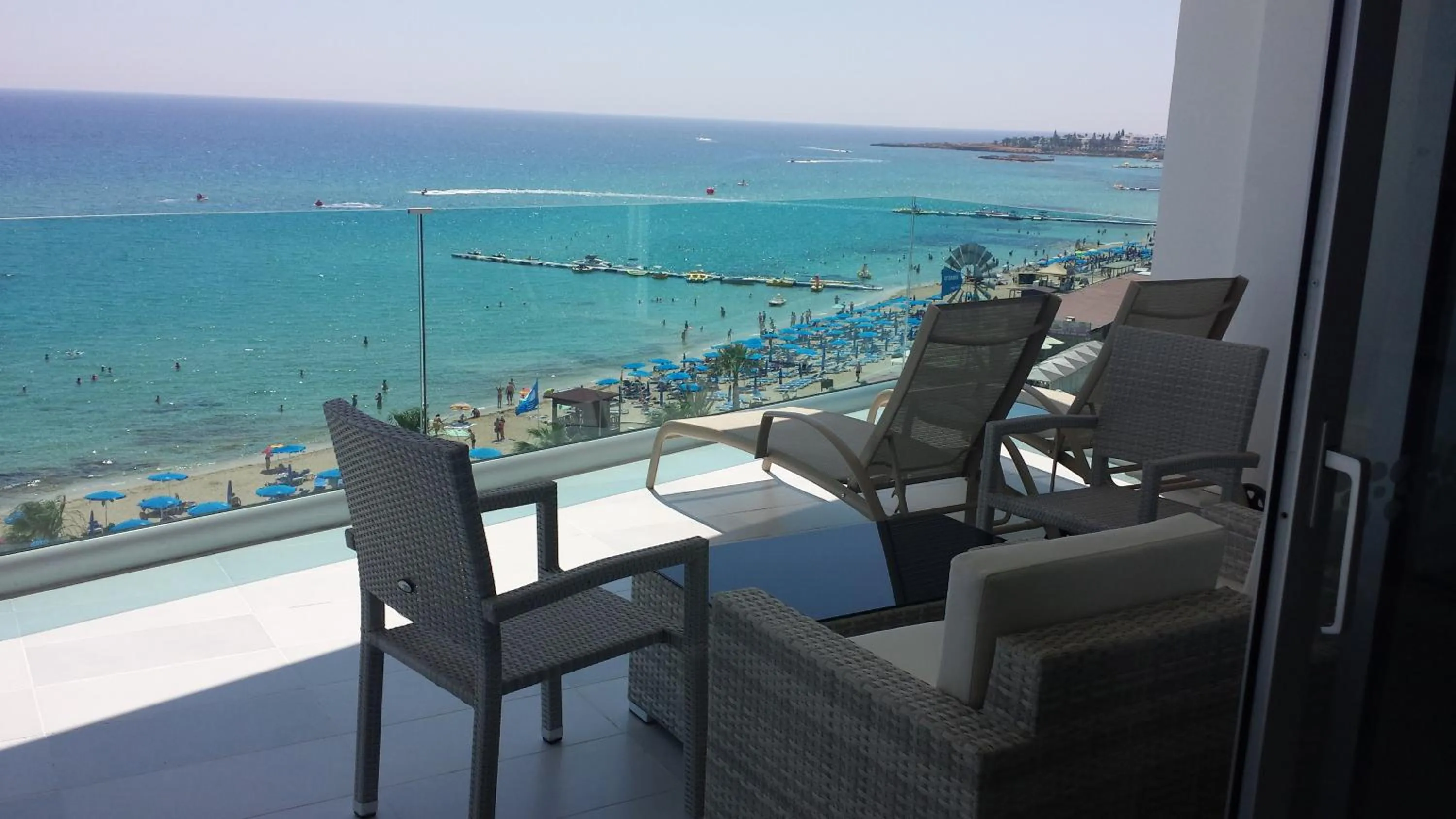 View (from property/room) in Vrissaki Beach Hotel