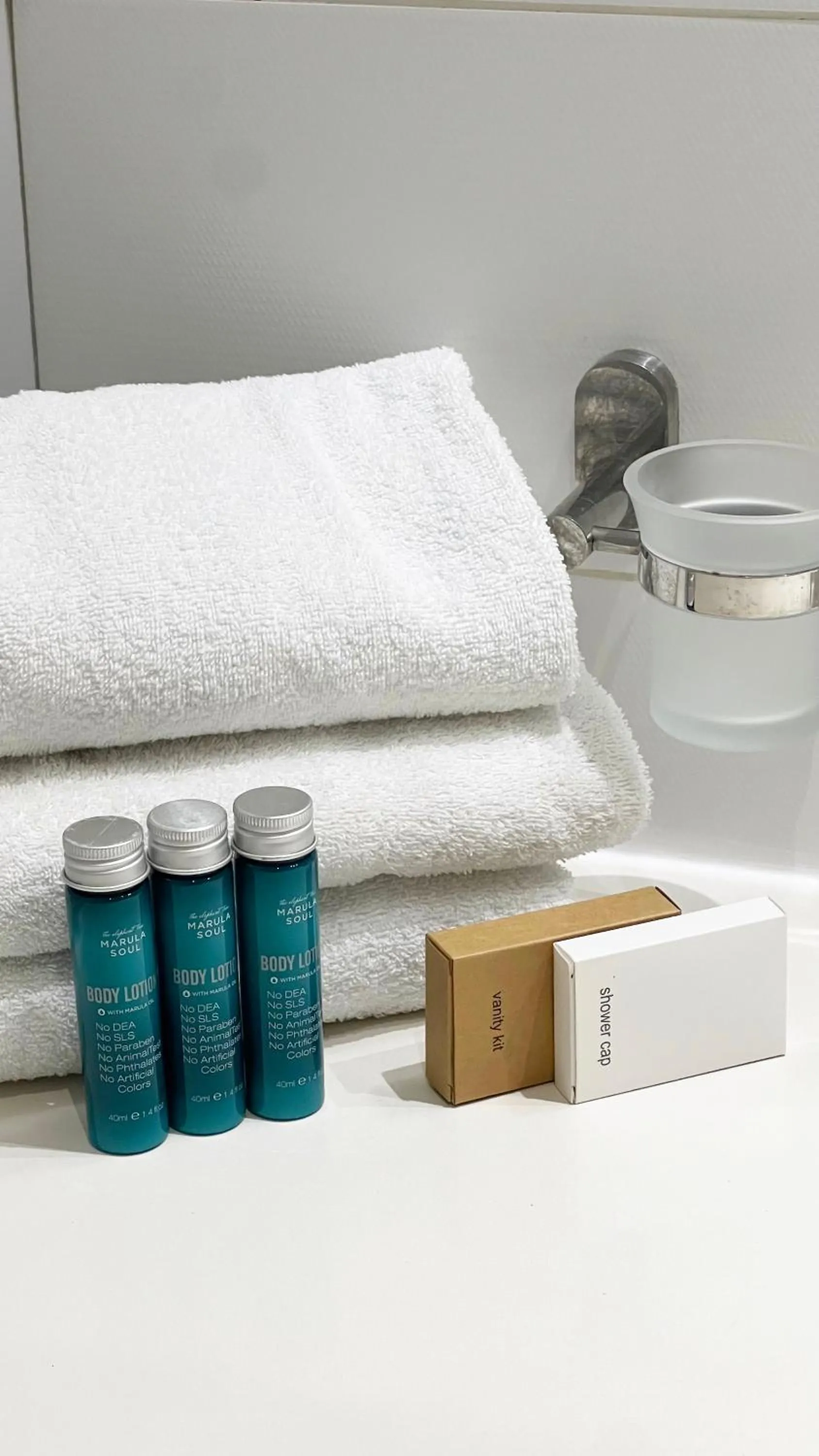 Bed in Vrissaki Beach Hotel