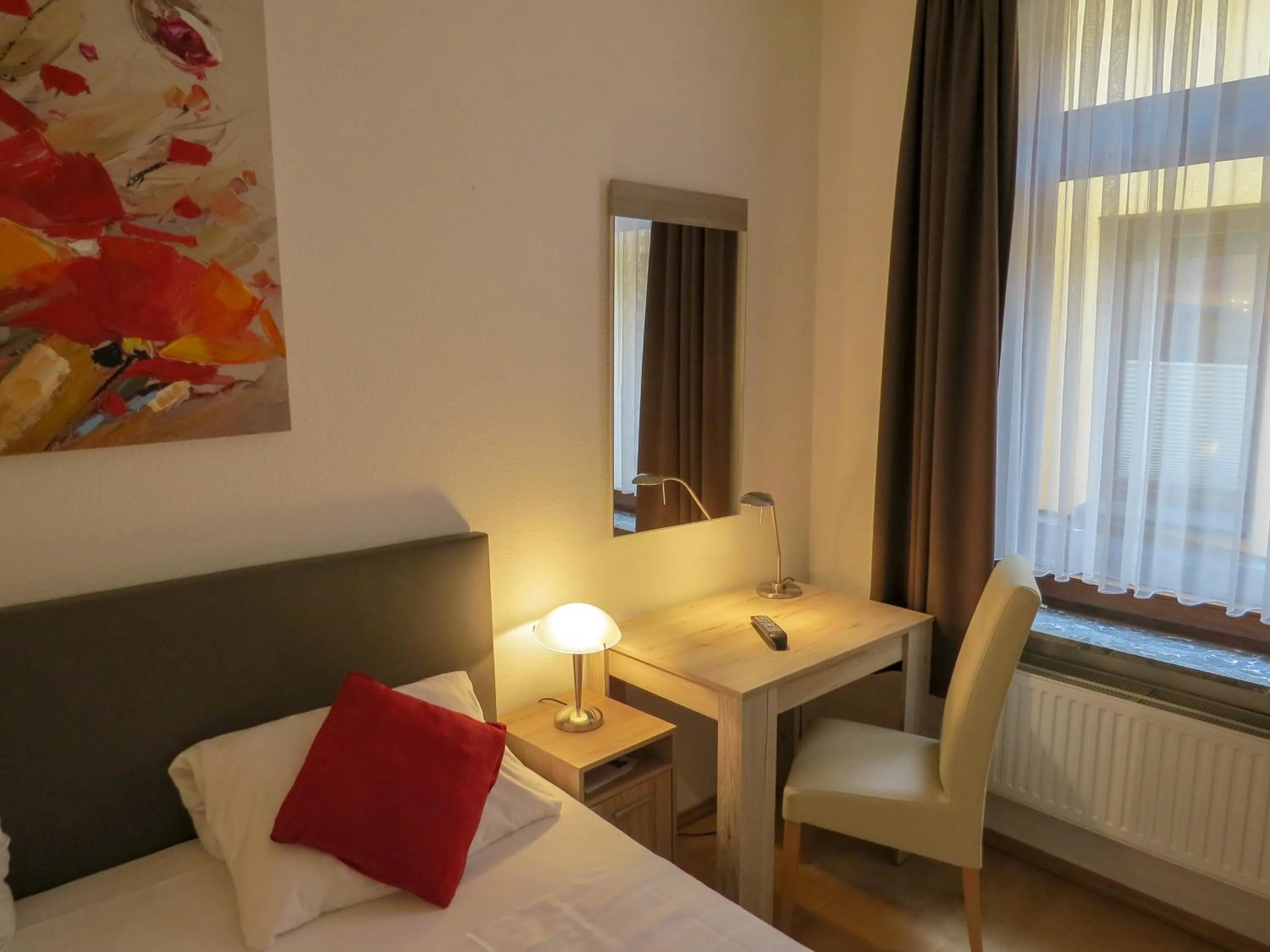 Bed in Hotel Saarblick Mettlach