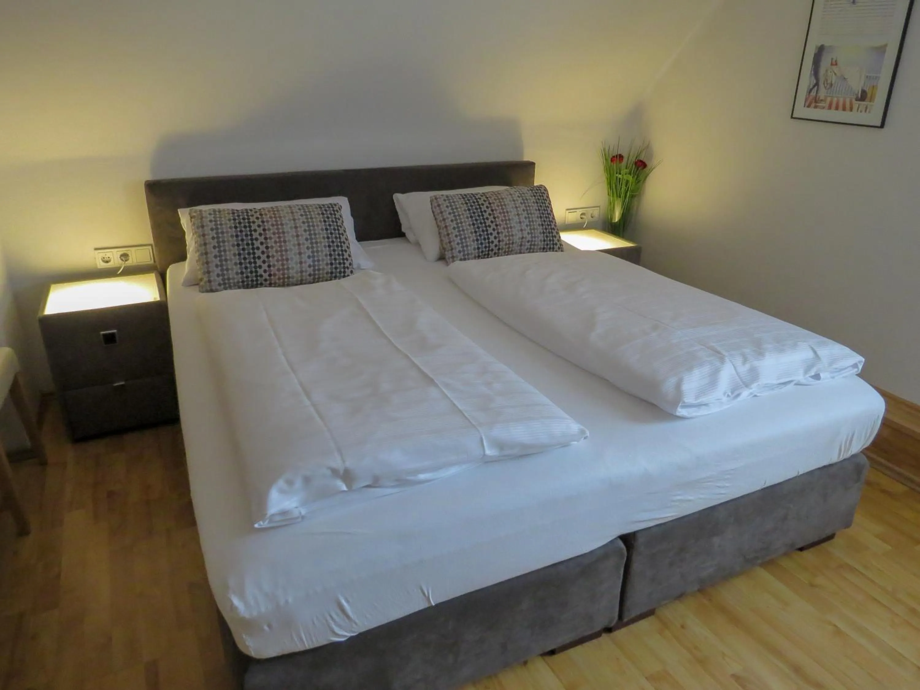 Bed in Hotel Saarblick Mettlach