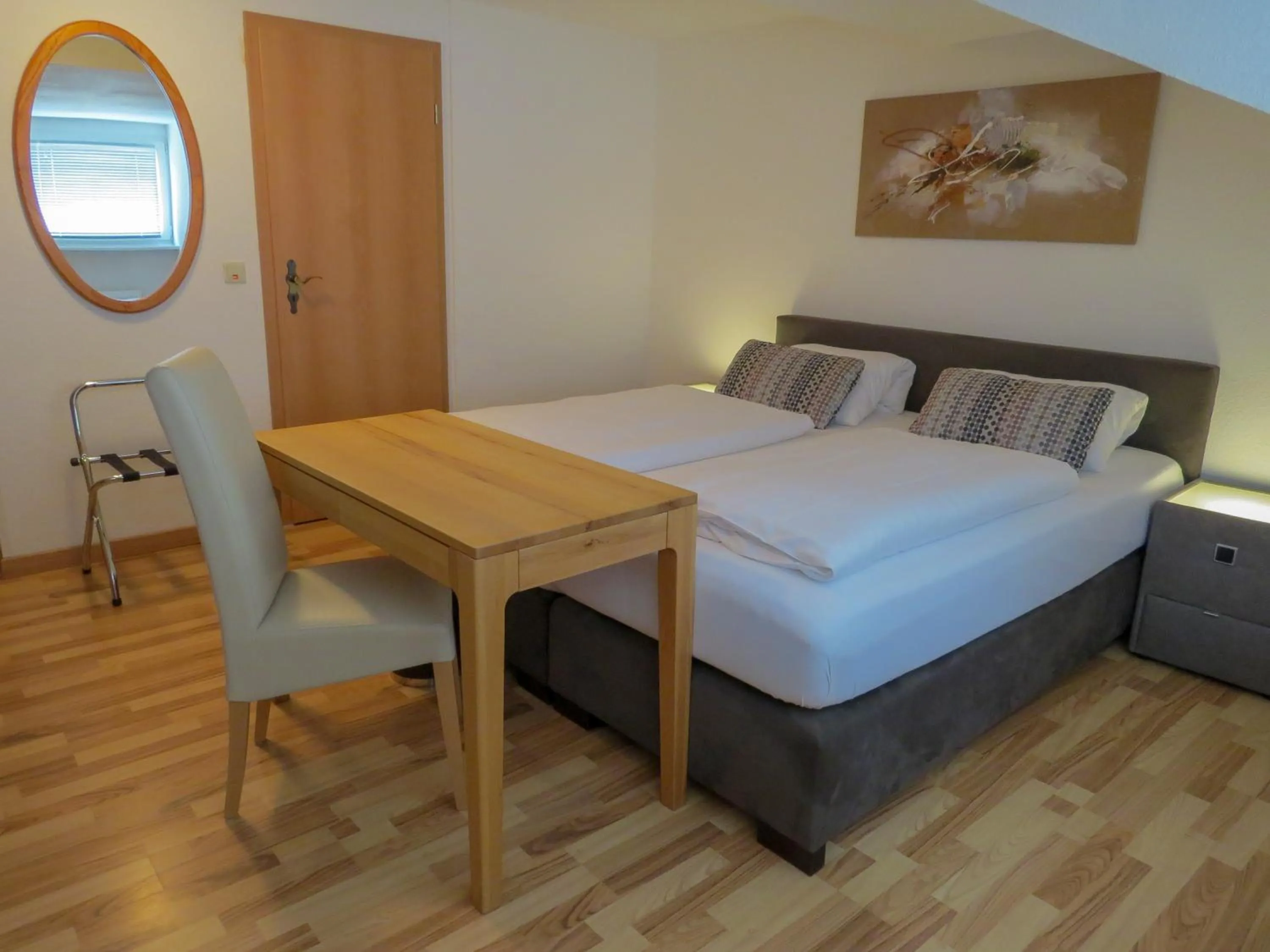 Bed in Hotel Saarblick Mettlach