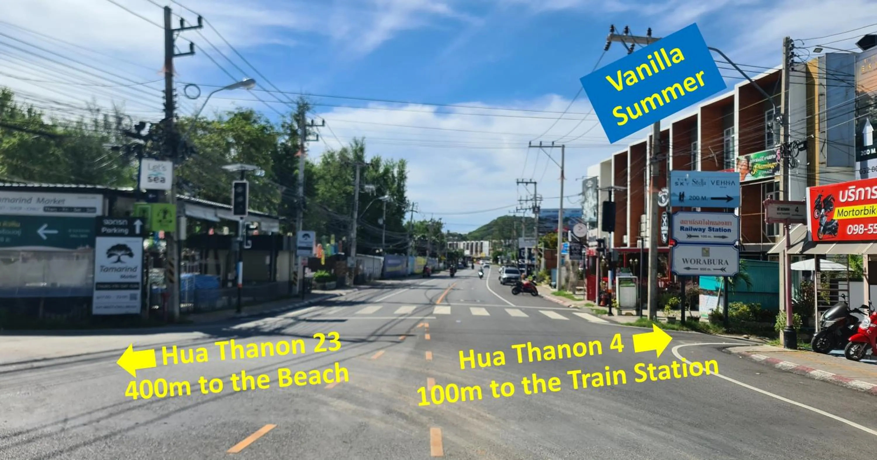 Location in Vanilla Summer Inn