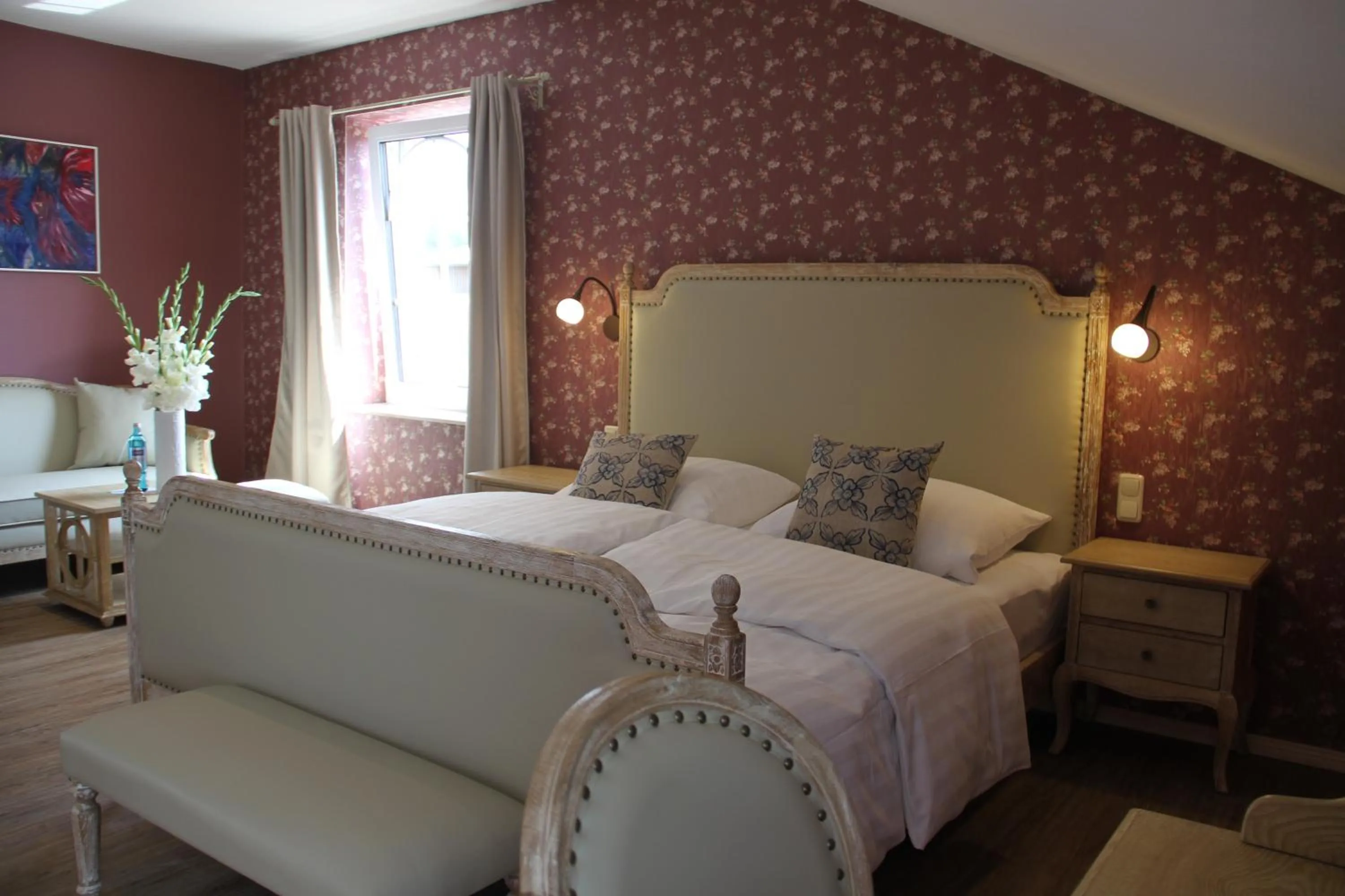 Photo of the whole room, Bed in Kur-& Landhotel Borstel - Treff