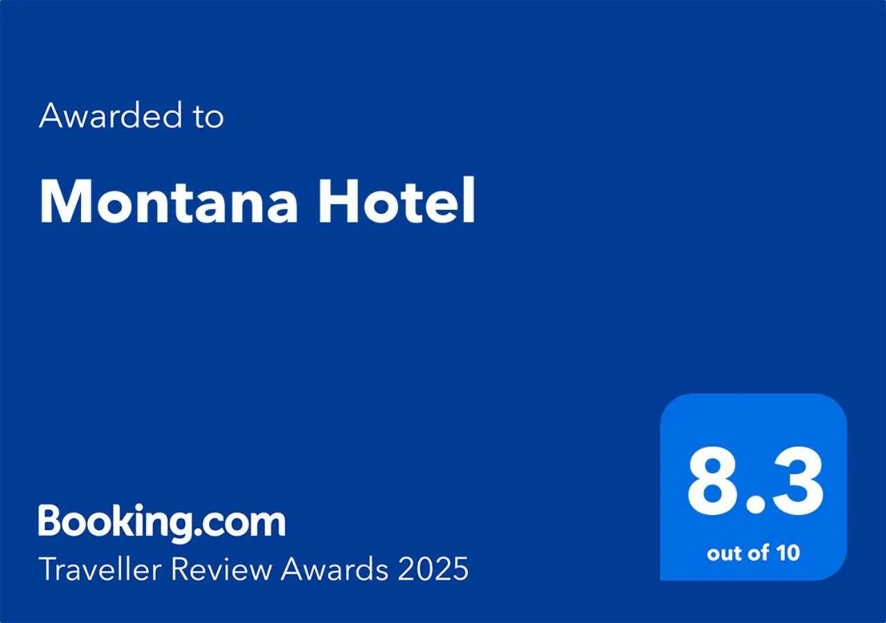 Certificate/Award in Montana Hotel