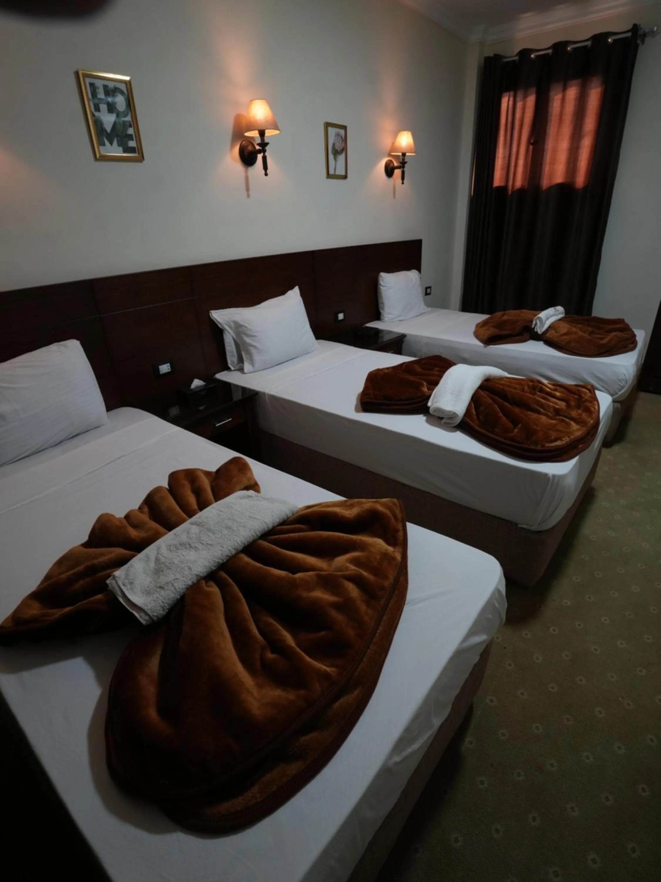 Bed in Montana Hotel