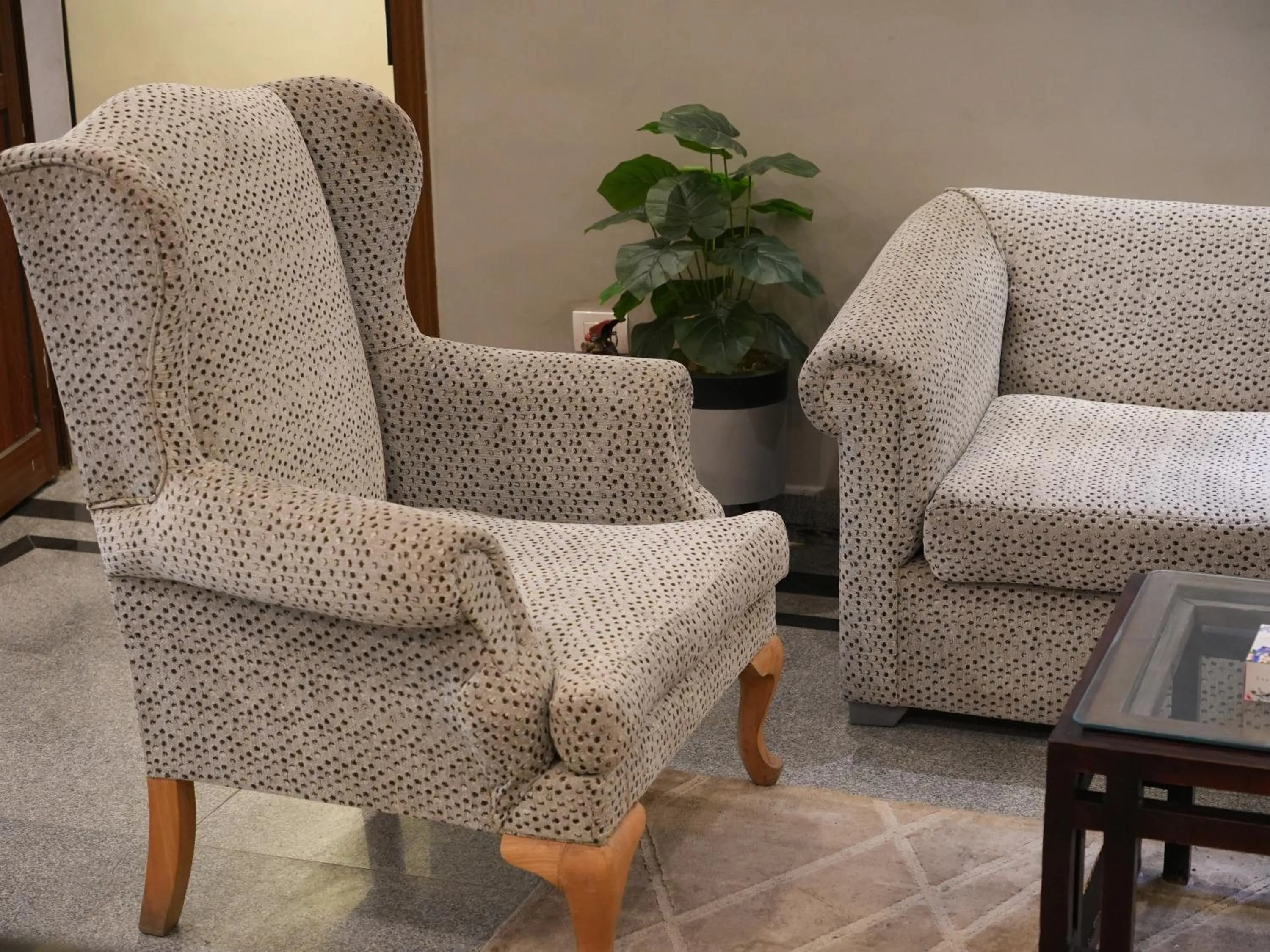 Living room in Montana Hotel