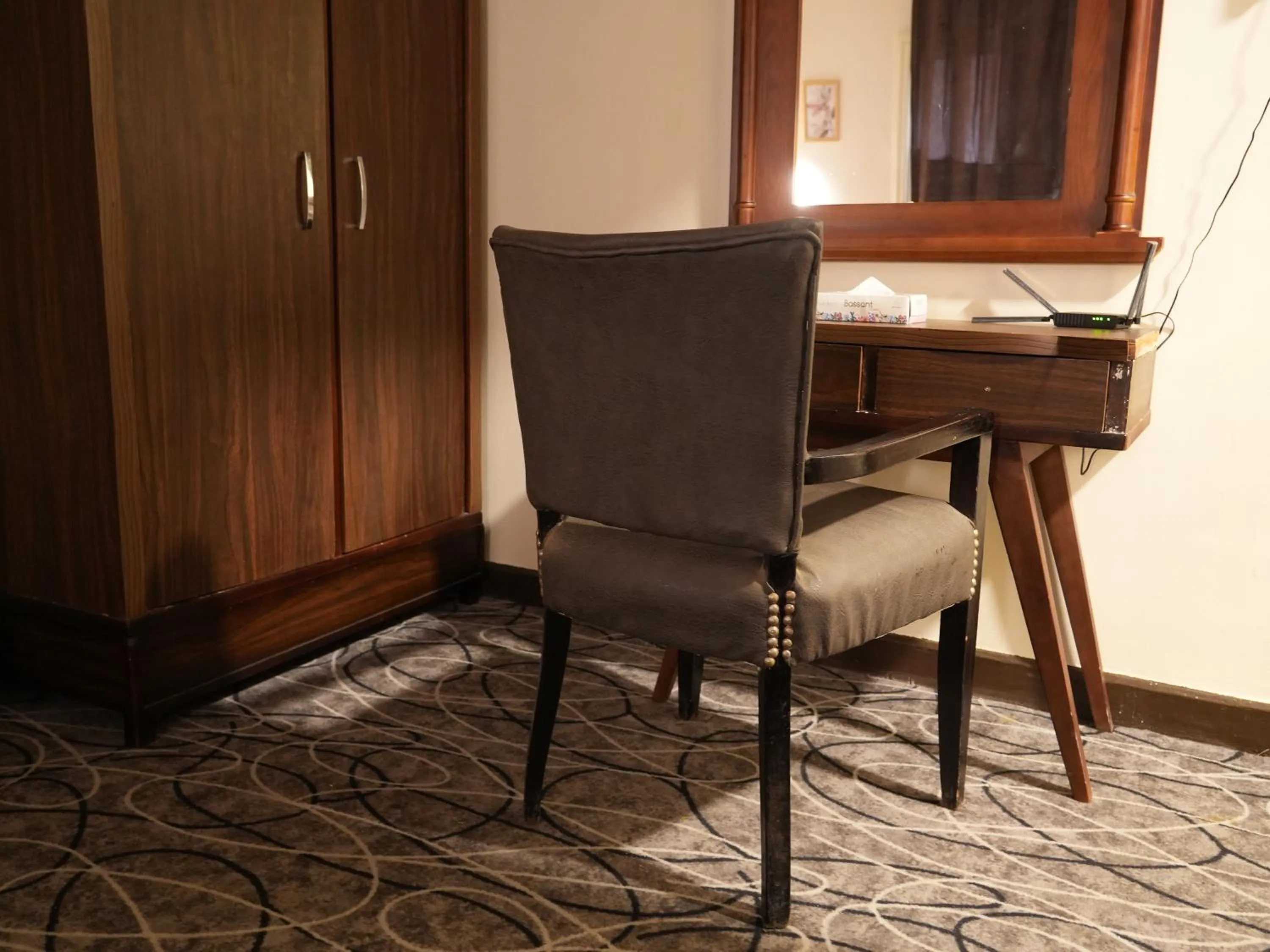 Seating area in Montana Hotel