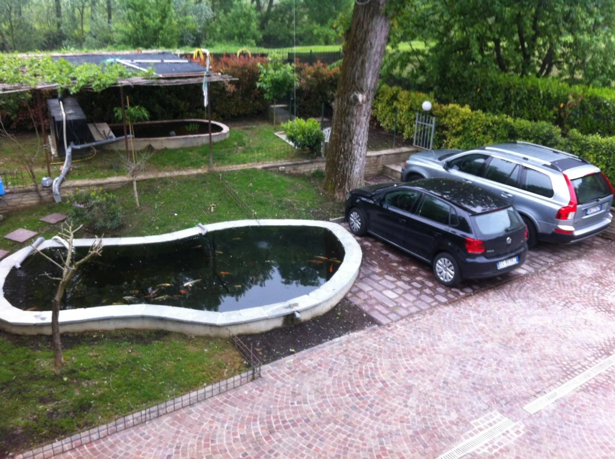 Garden in B&B Simona