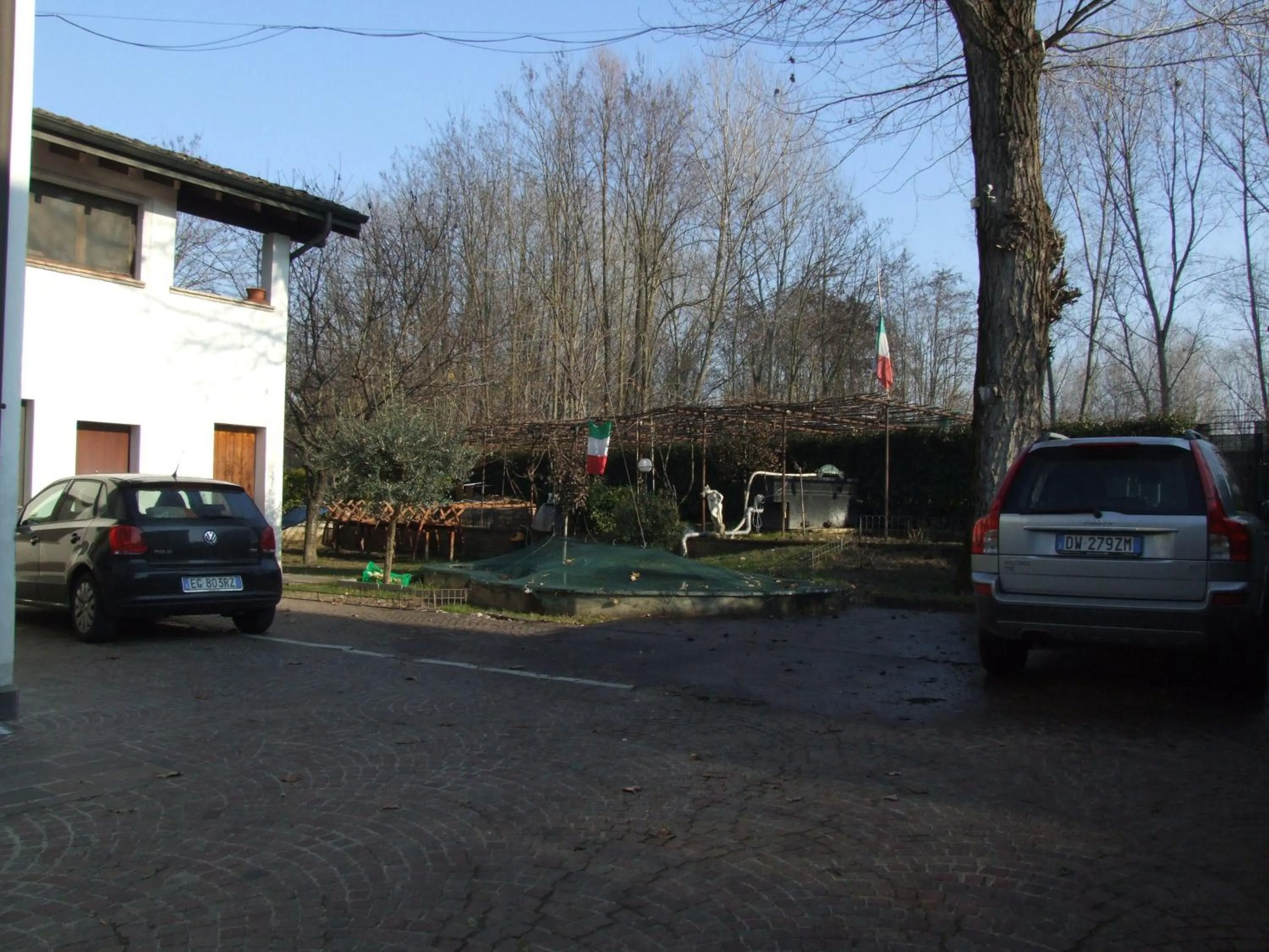 Garden in B&B Simona