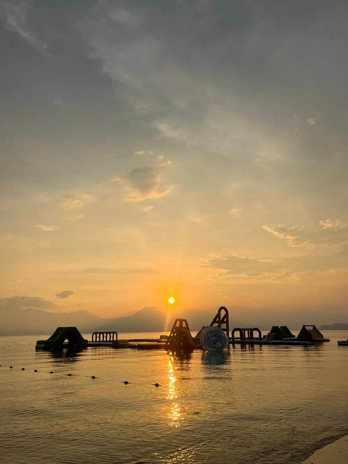 Aqua park in Samba Bluewater Resort