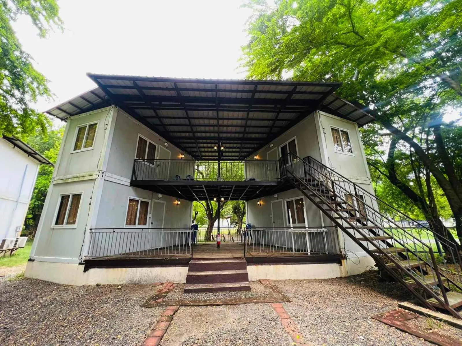 Garden view in Samba Bluewater Resort