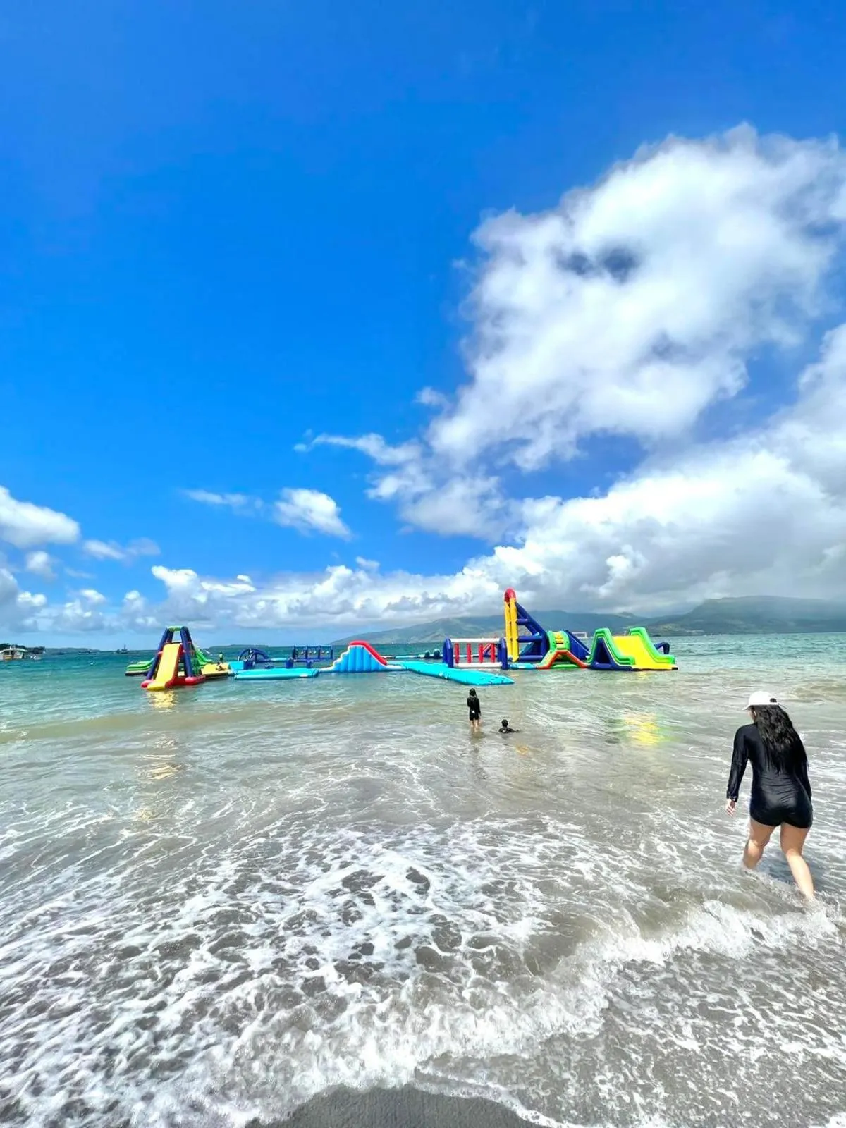 Aqua park in Samba Bluewater Resort