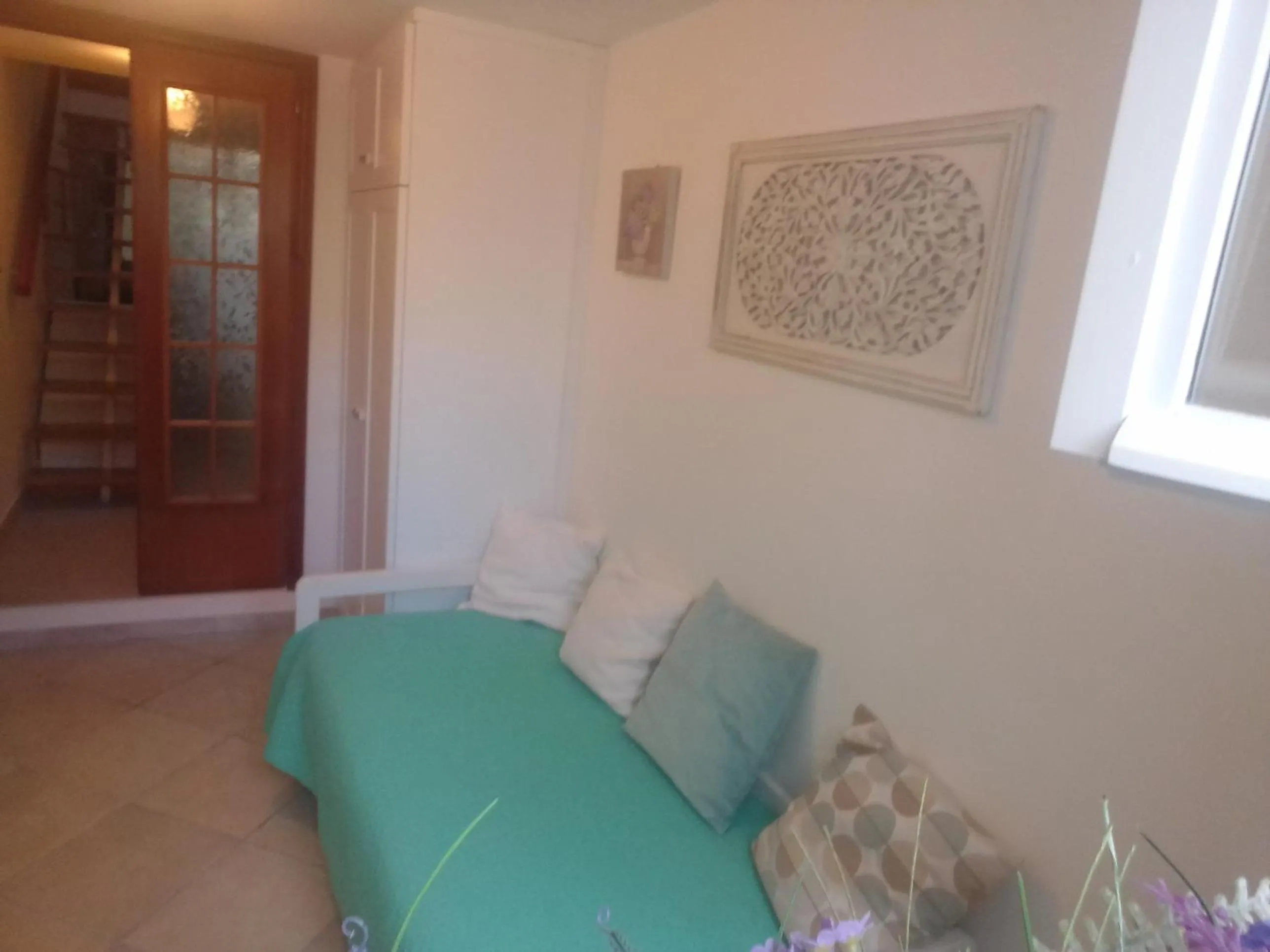 Decorative detail in Villa Apollo B&B