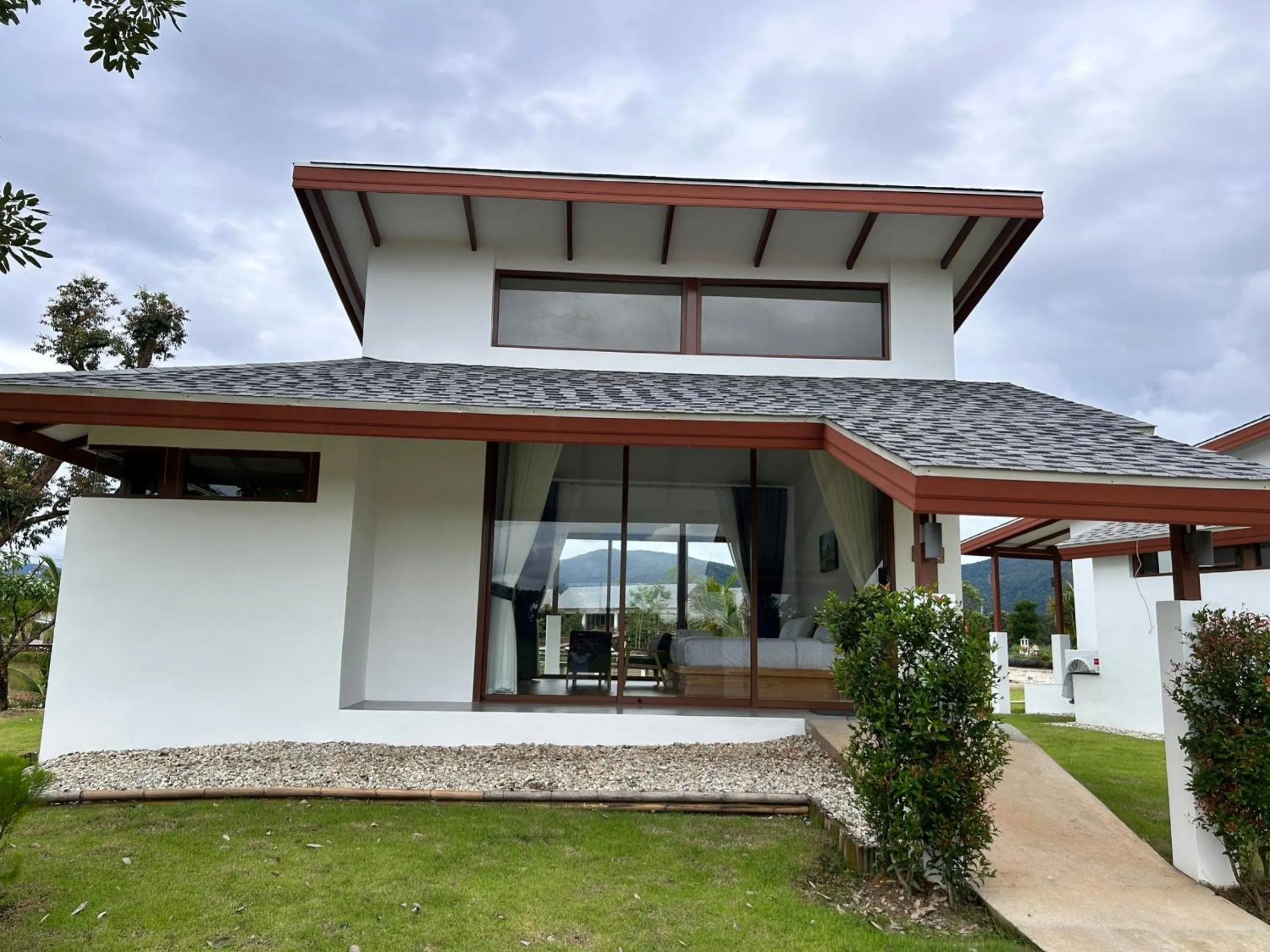 Garden view in Sumator Resort Chiangrai สูมาเต๊อะ รีสอร์ท เชียงราย