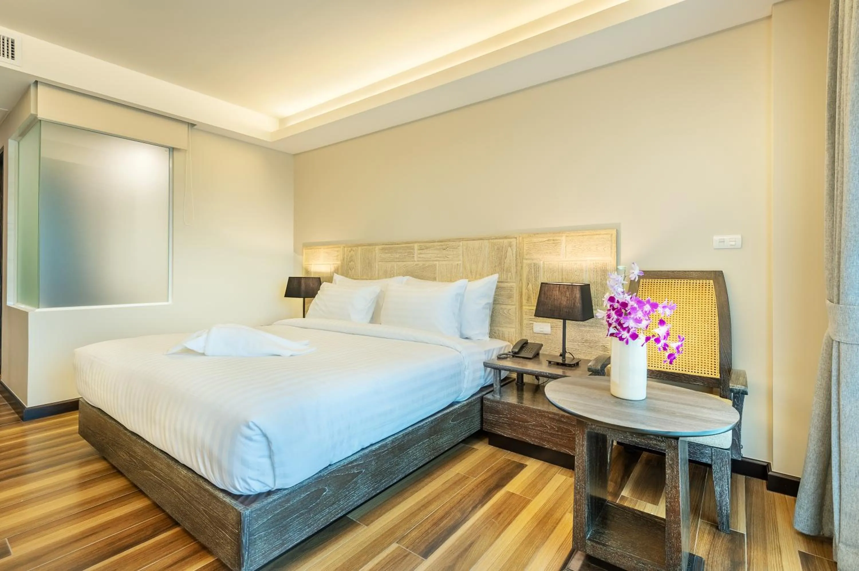 Bed in Treepana Boutique Hotel, Huahin