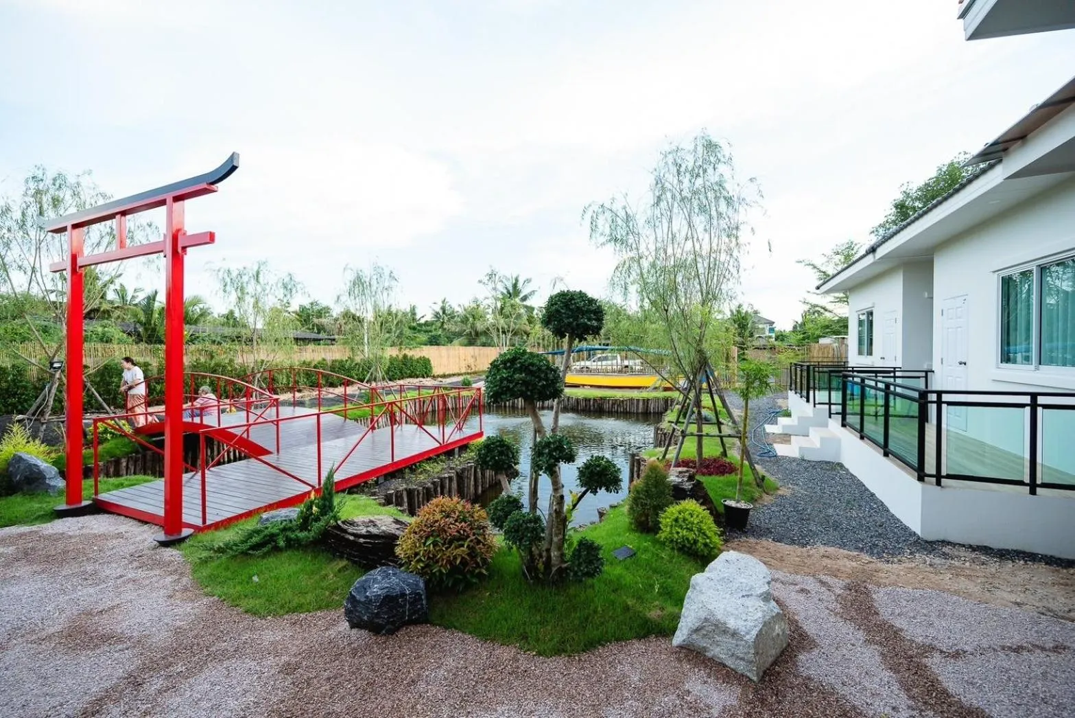 Garden in Yunoya Riverside Villa