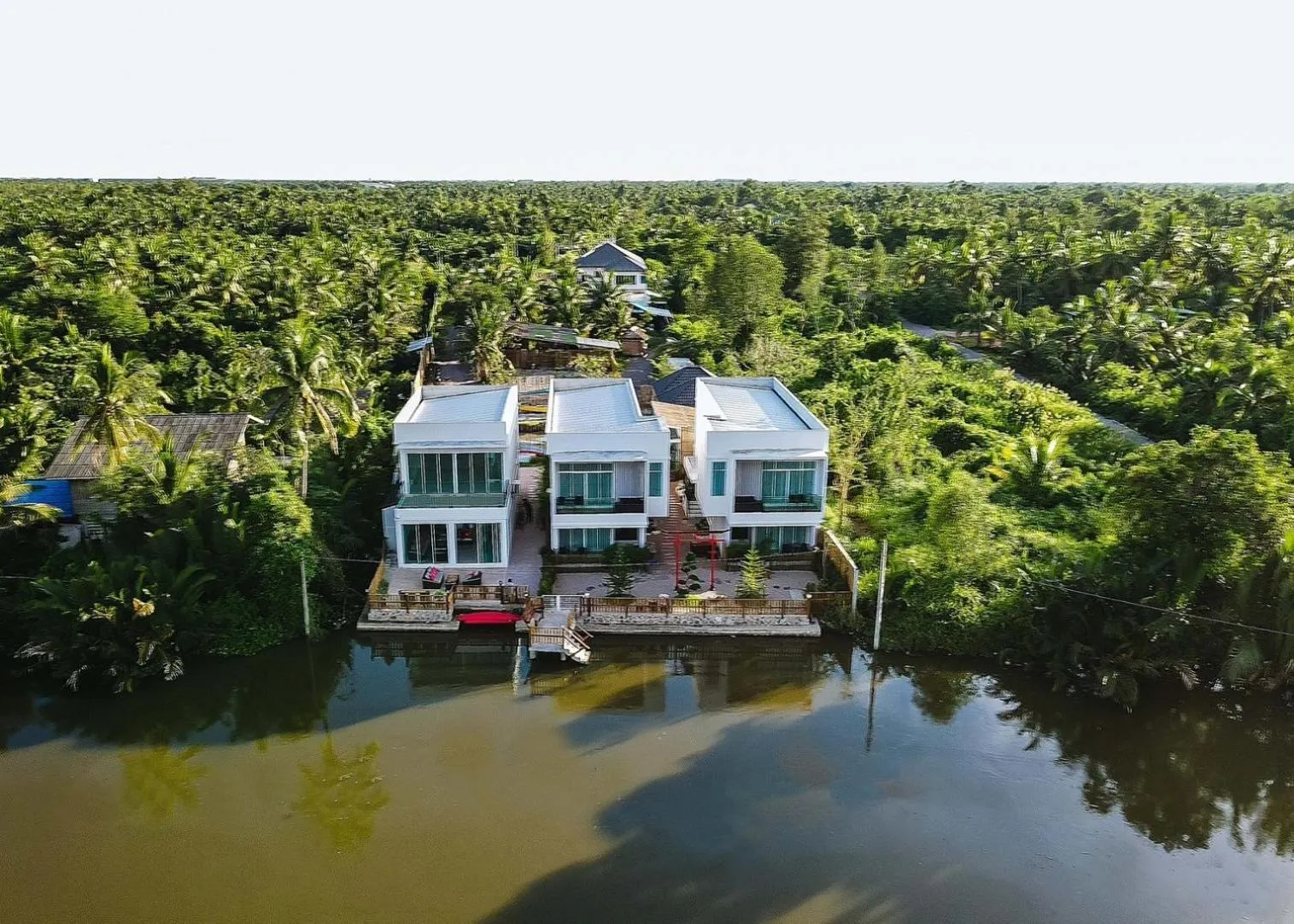 Bird's eye view in Yunoya Riverside Villa