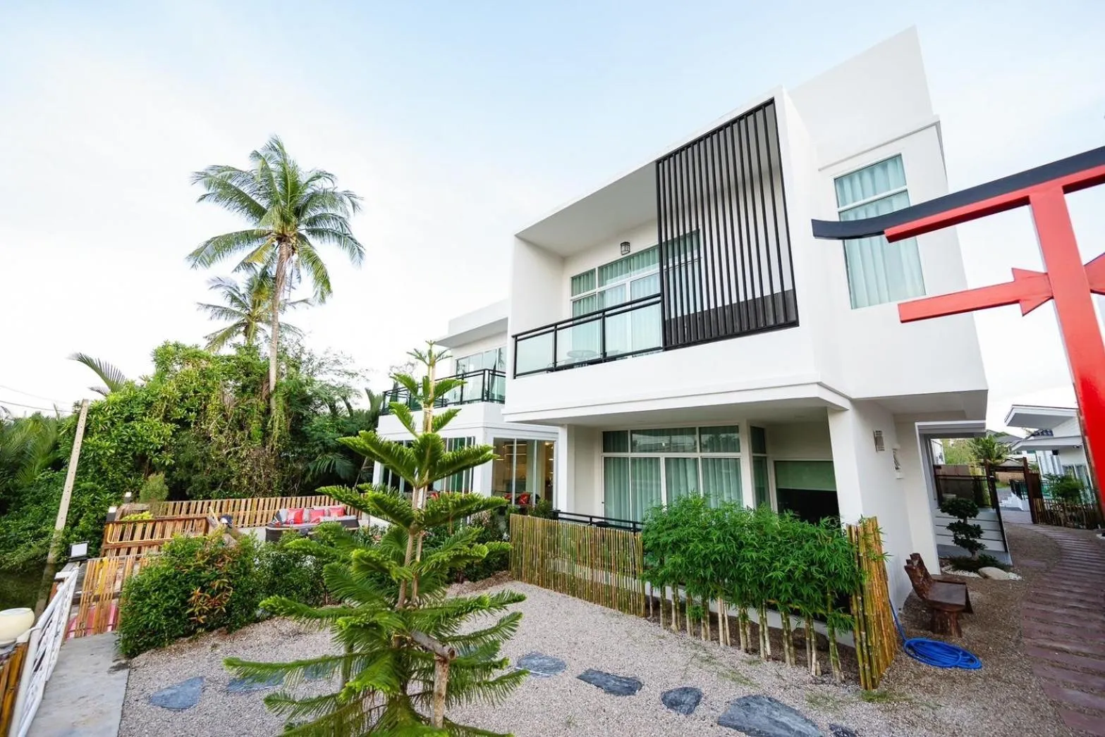 Property building in Yunoya Riverside Villa