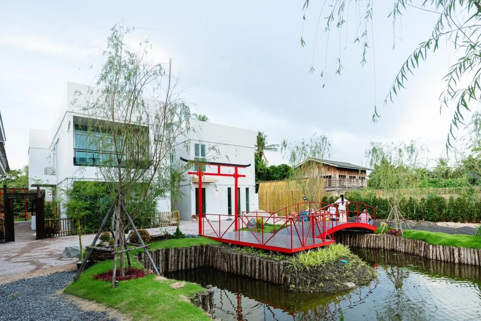 Garden in Yunoya Riverside Villa