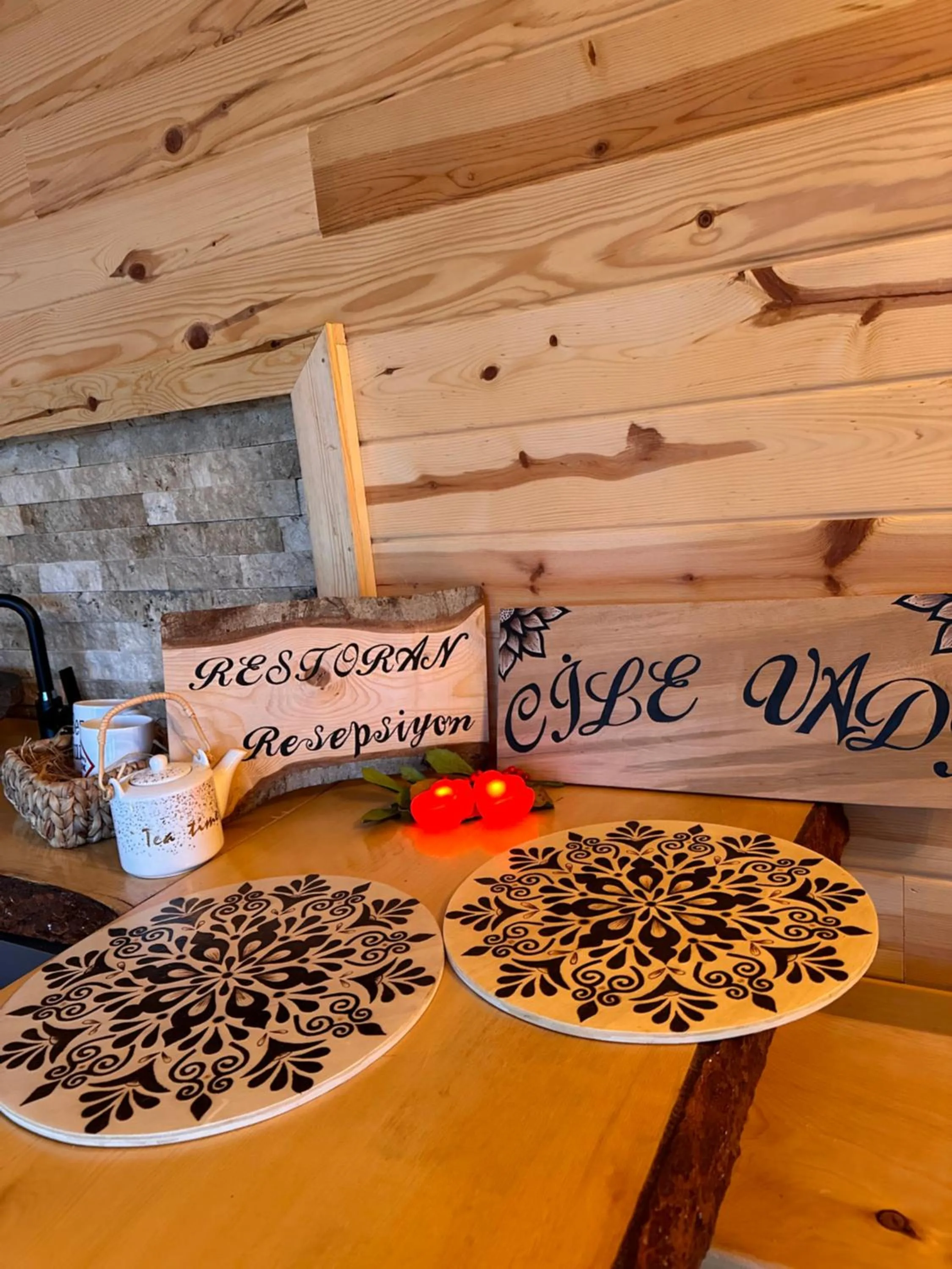 Living room in Cile Vadi Bungalov