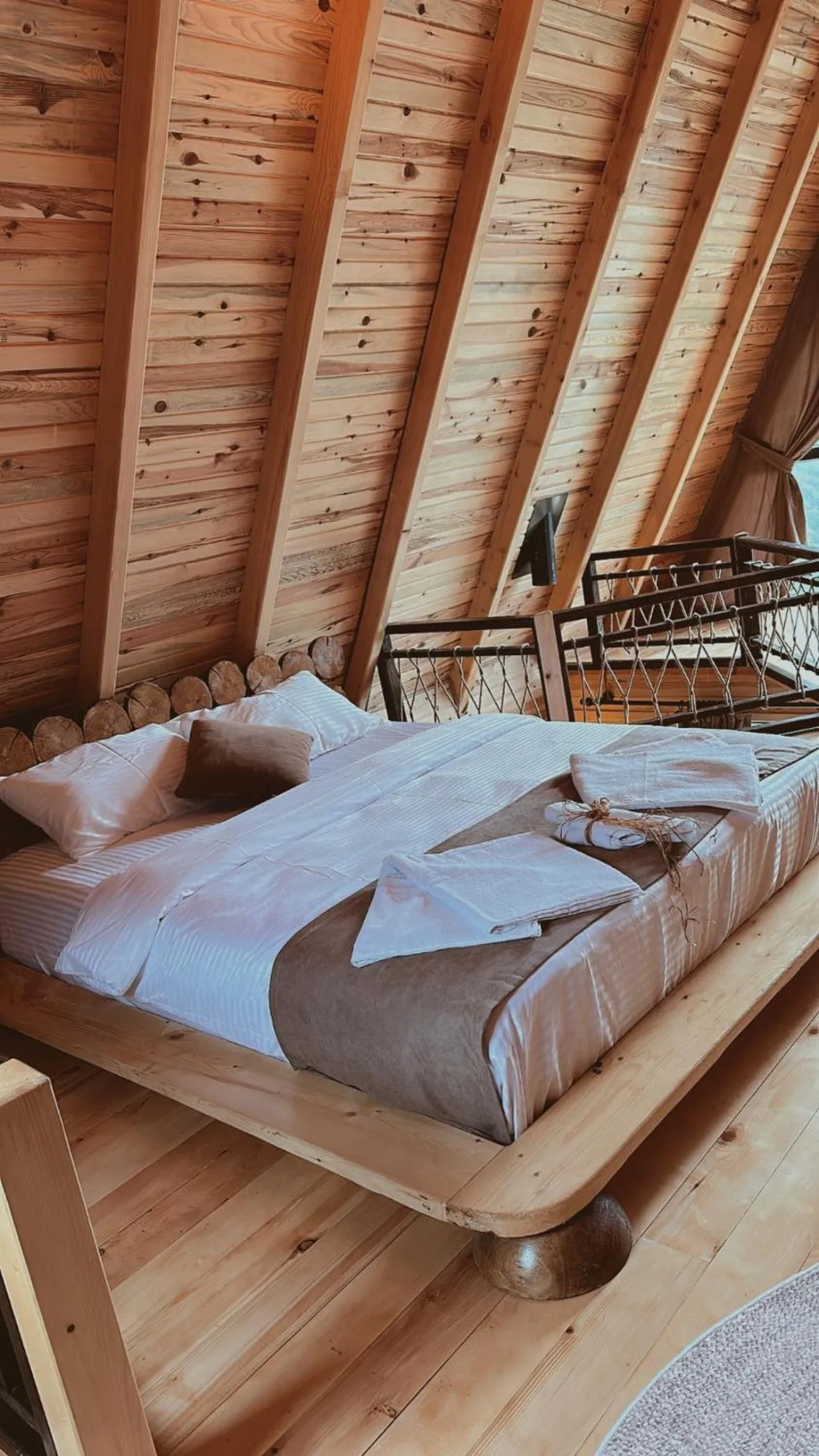 Bed in Cile Vadi Bungalov