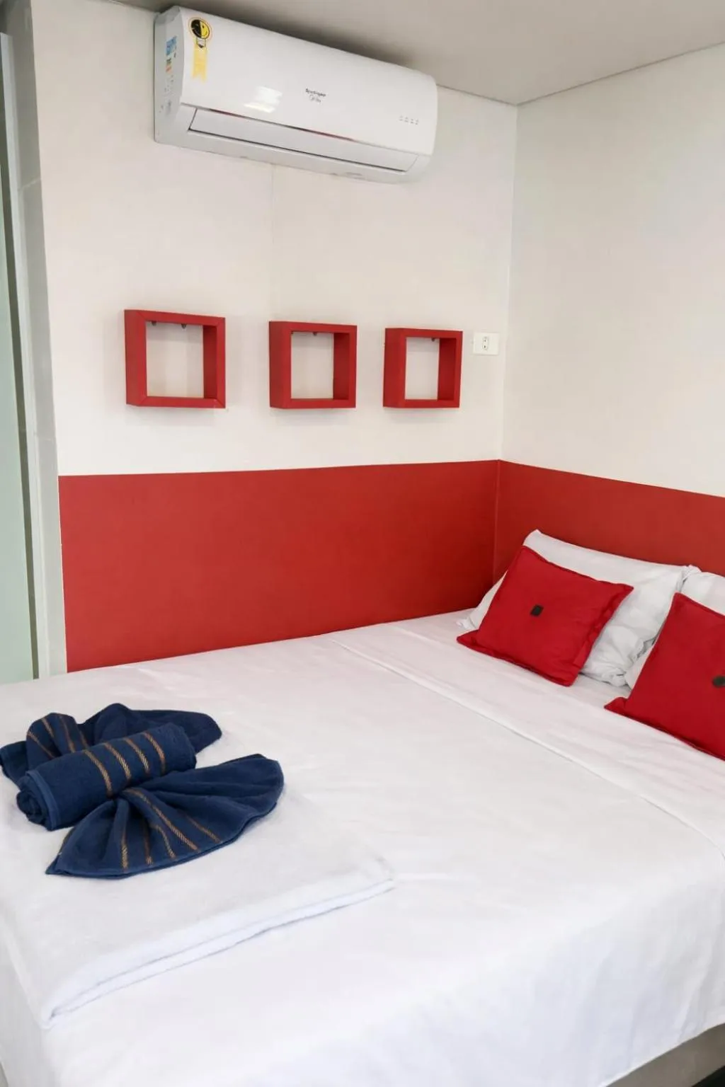 Bed in CASA HOTEL PIRACICABA