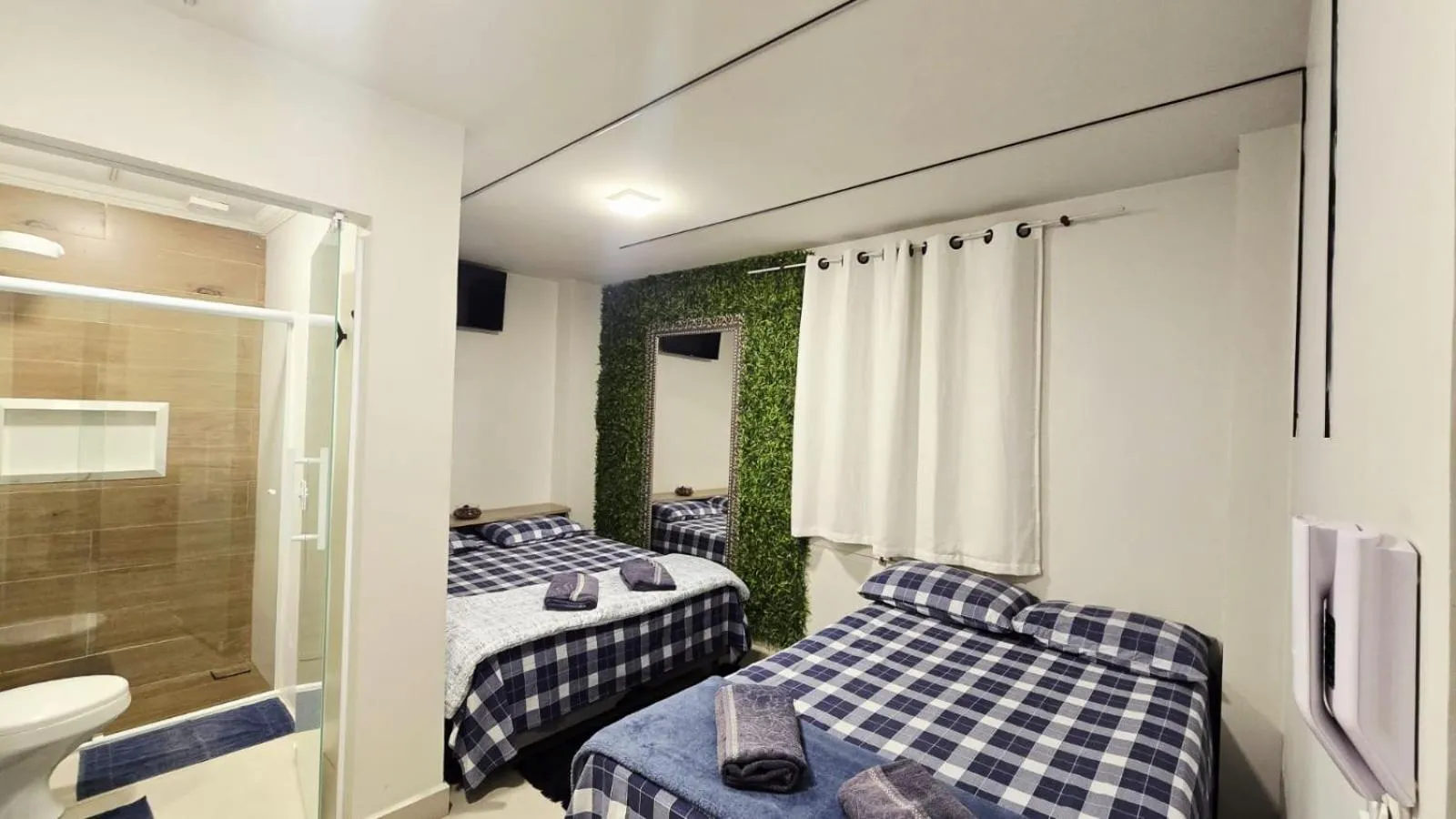 Bed in CASA HOTEL PIRACICABA