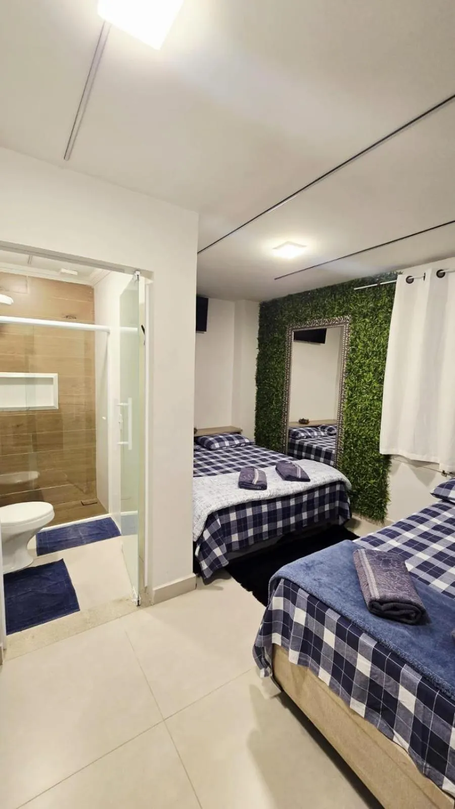 Bed in CASA HOTEL PIRACICABA