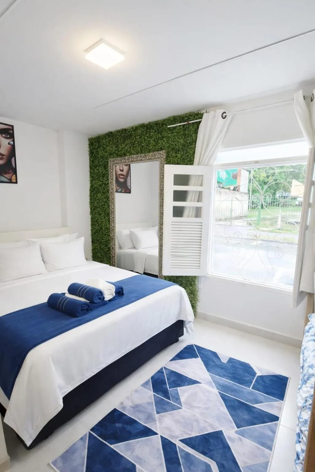 Bed in CASA HOTEL PIRACICABA