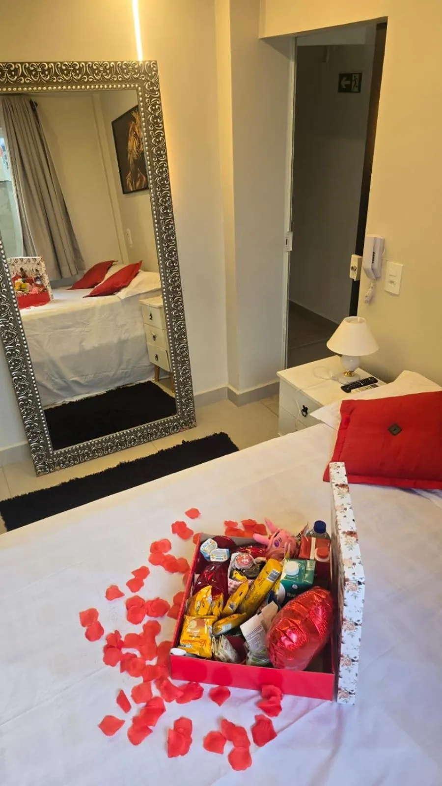 Bed in CASA HOTEL PIRACICABA